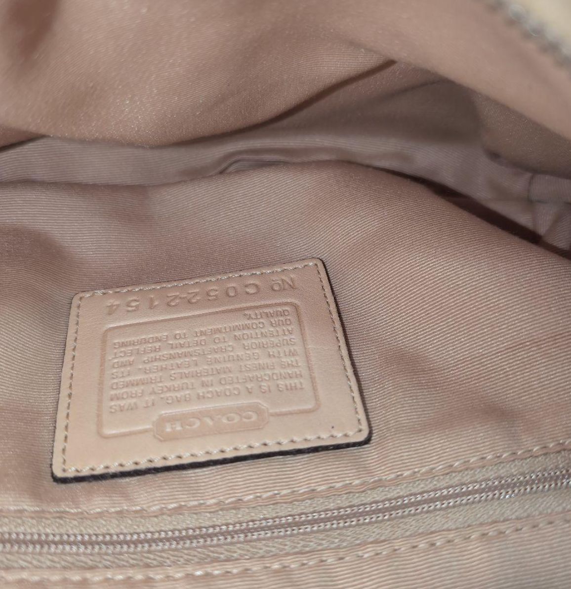 Coach Signature Shoulder Bag
