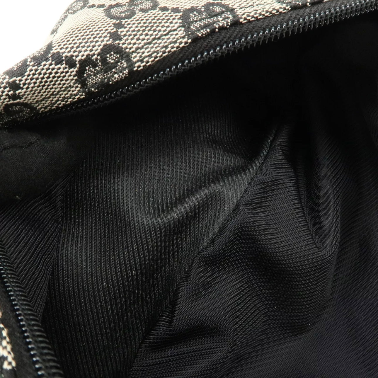 Boat Bag GG Canvas Leather Hand Bag Pouch