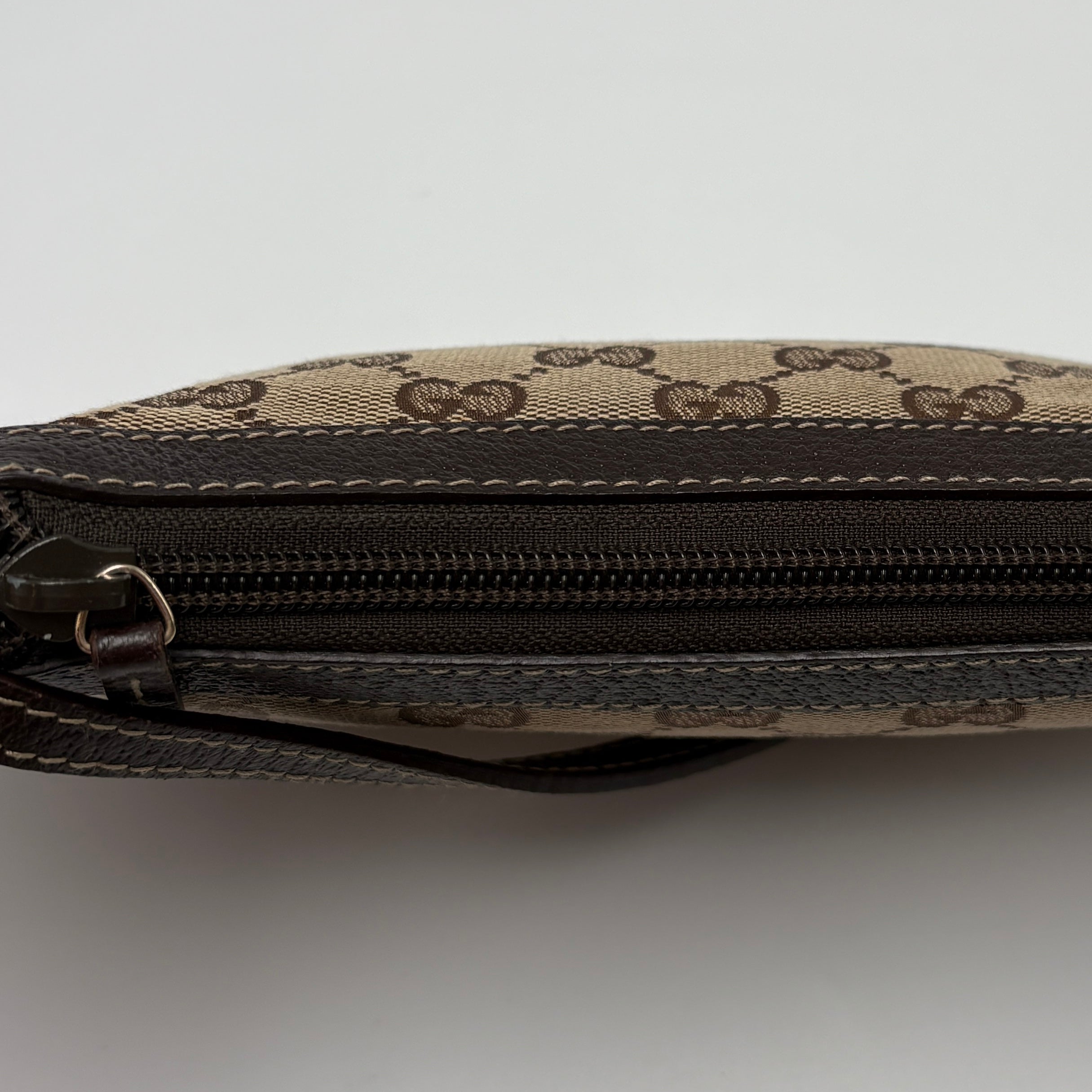 Gucci GG SHW Shoulder Bag Canvas Brown