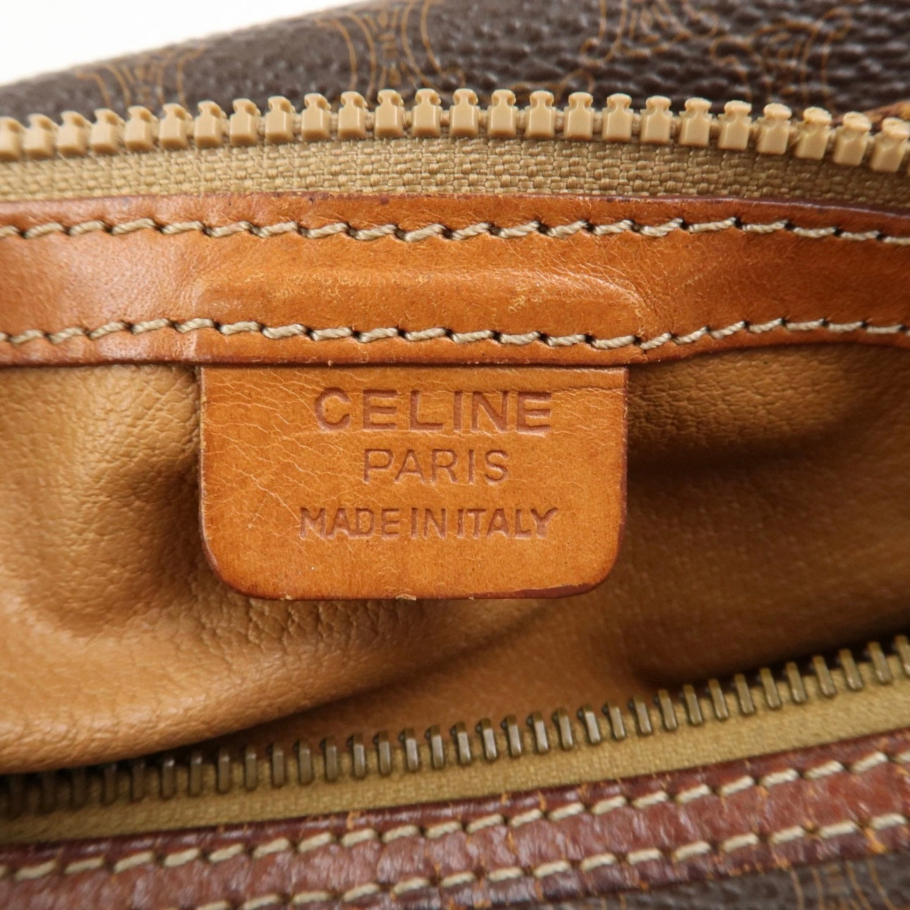CELINE Macadam Shoulder Bag