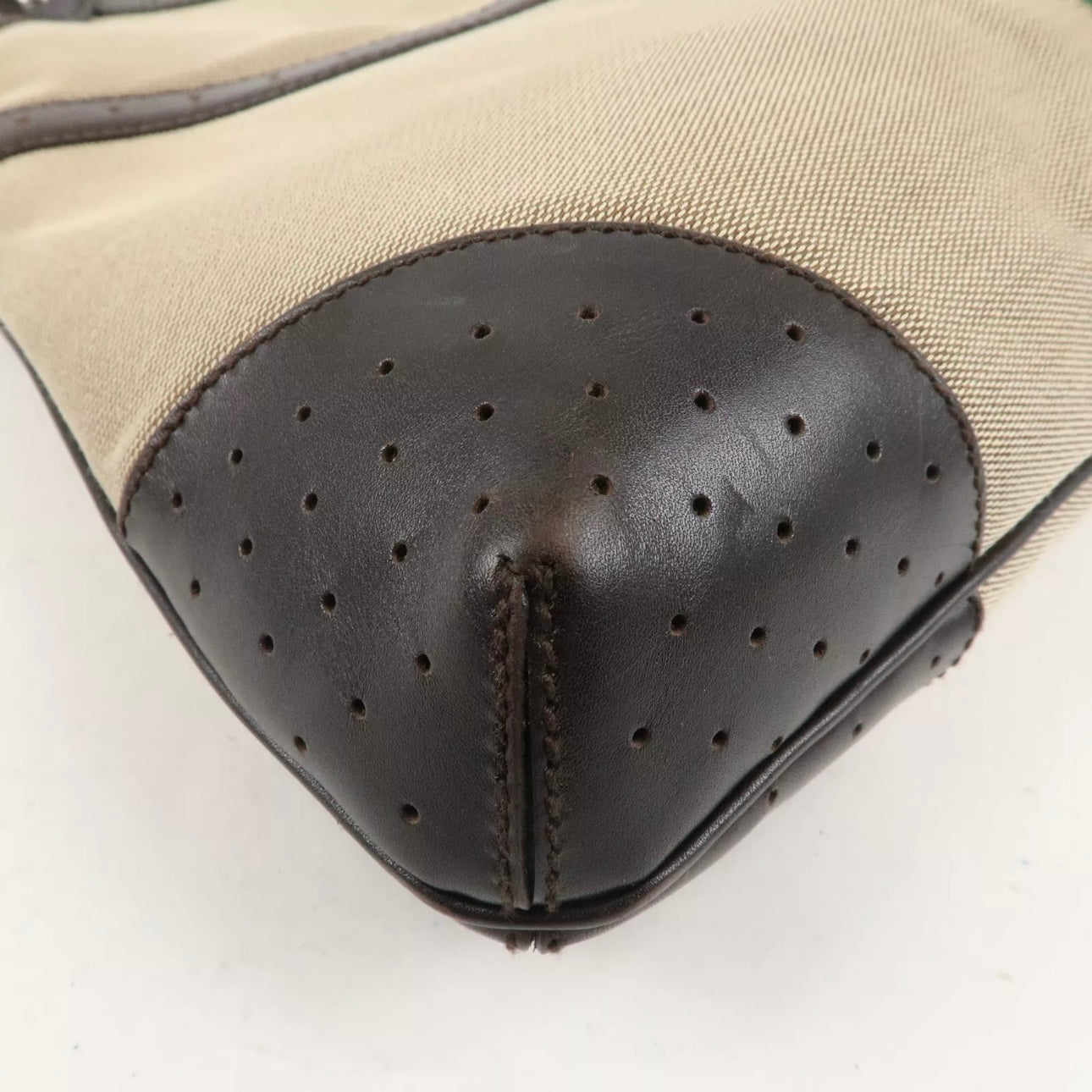 Sherry Interlocking G Canvas Leather