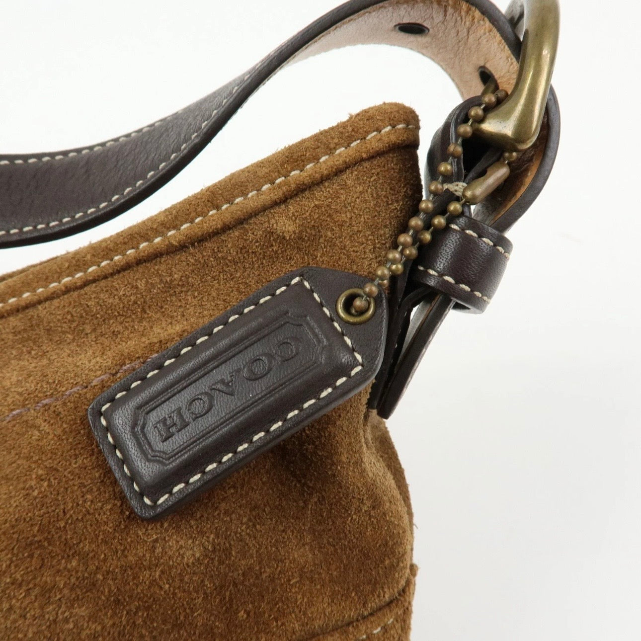 Coach Suede Brown bag