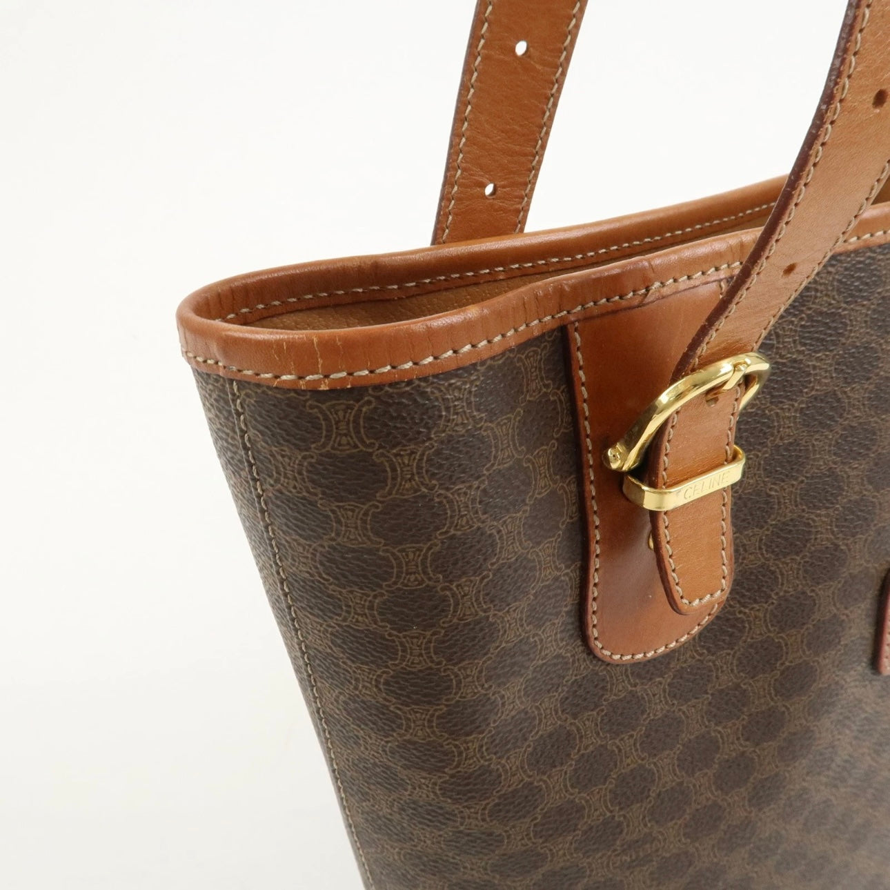 CELINE Macadam Tote Bag Shoulder Bag