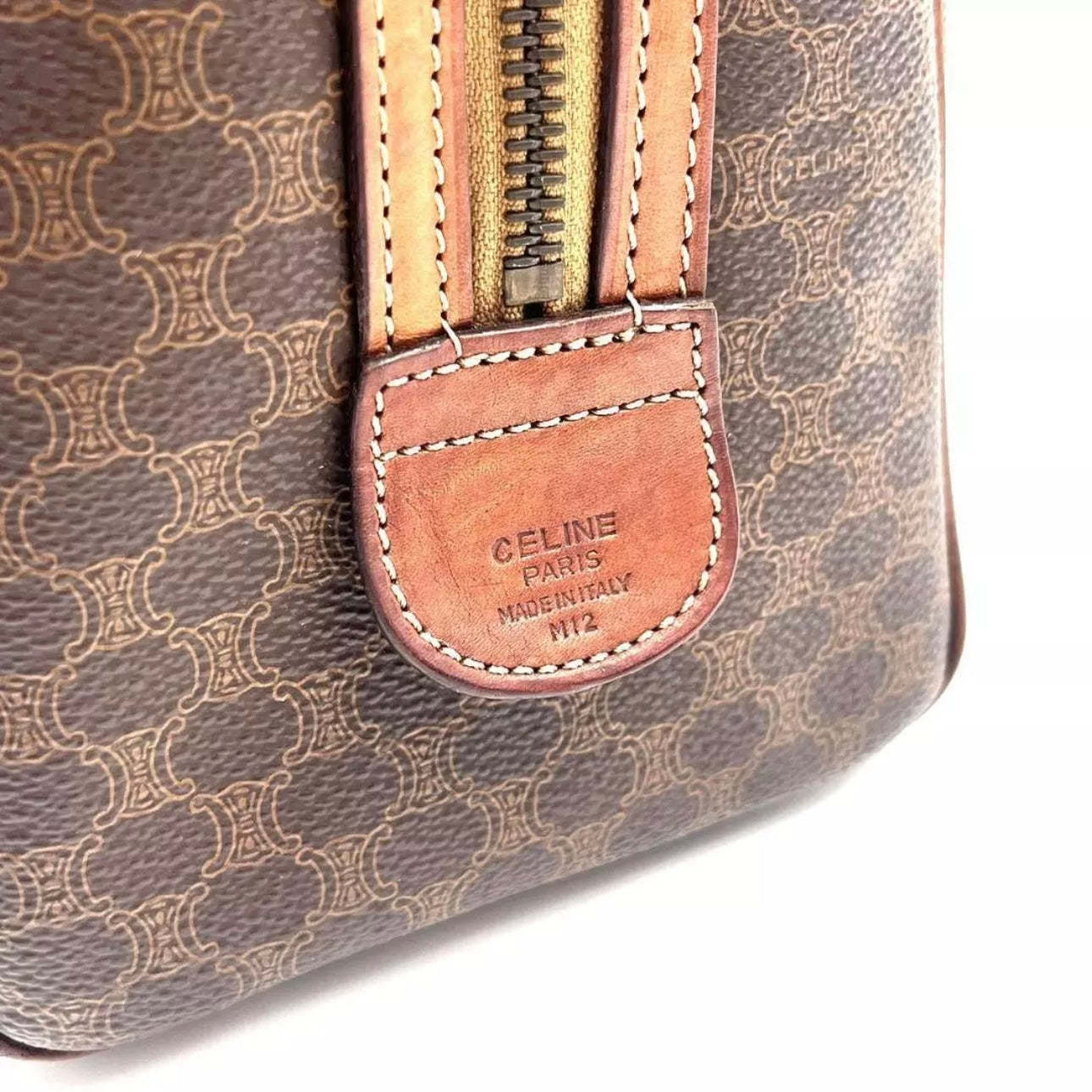 Macadam Pattern 2way Mini Boston Bag