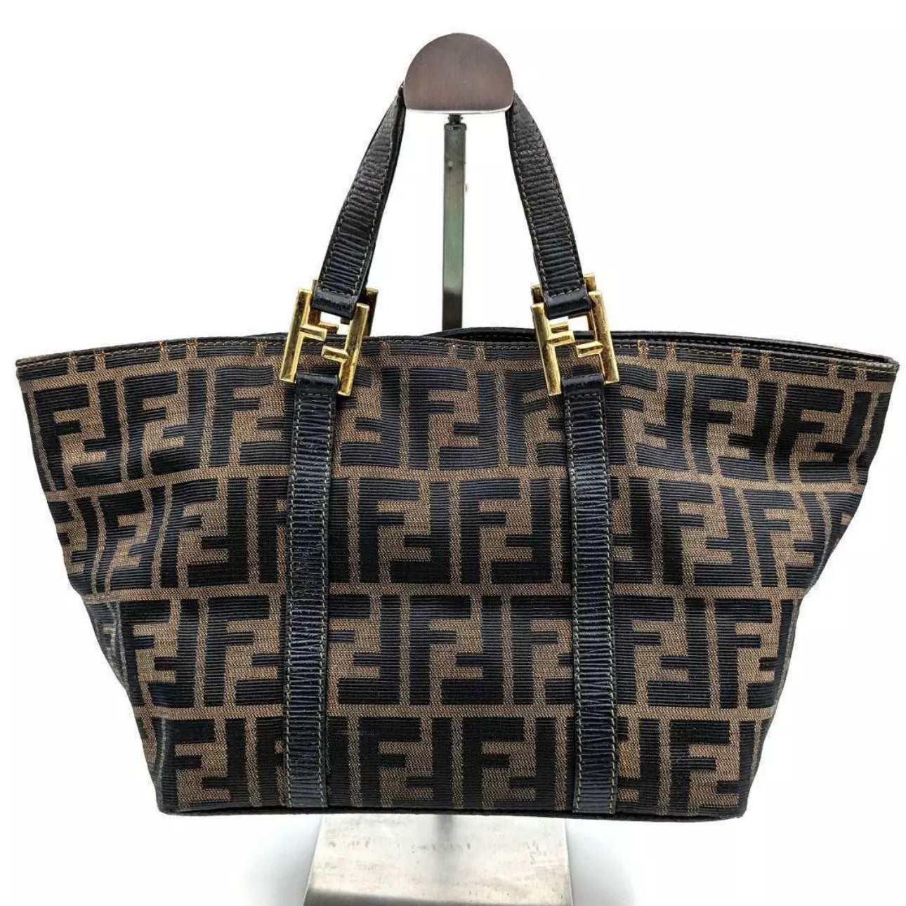FENDI Zucca Pattern Handbag