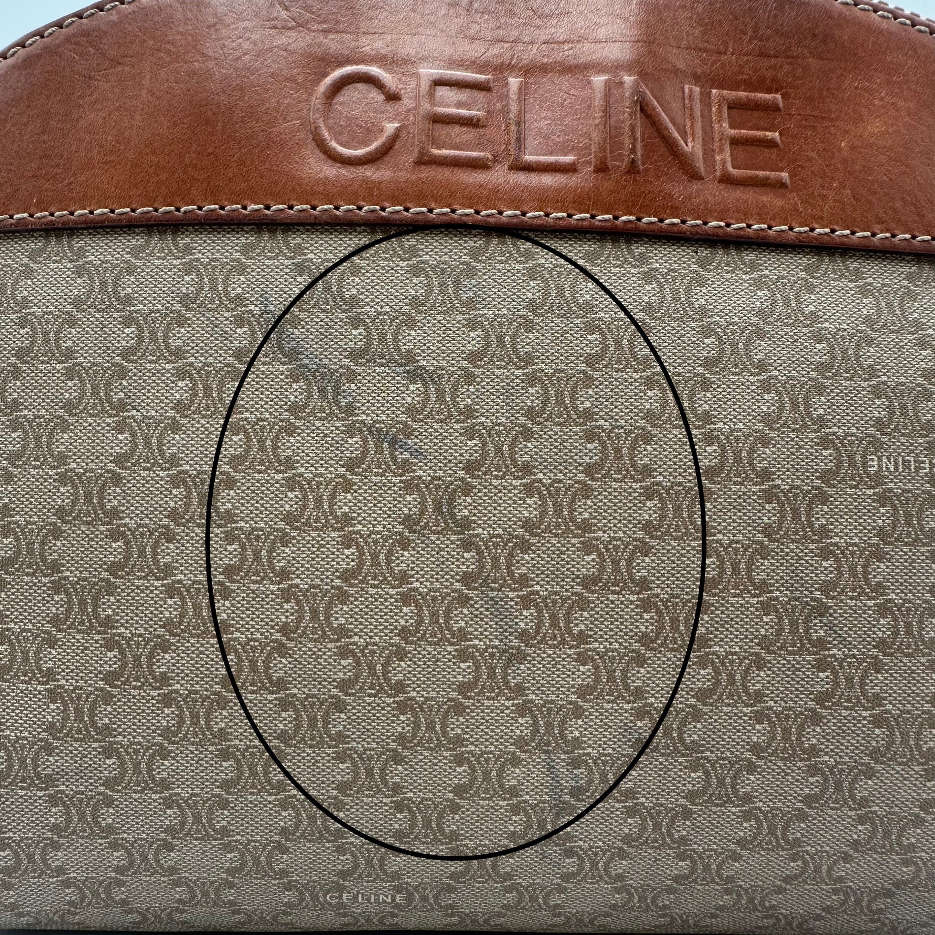 Celine Macadam Cosmetics Clutch