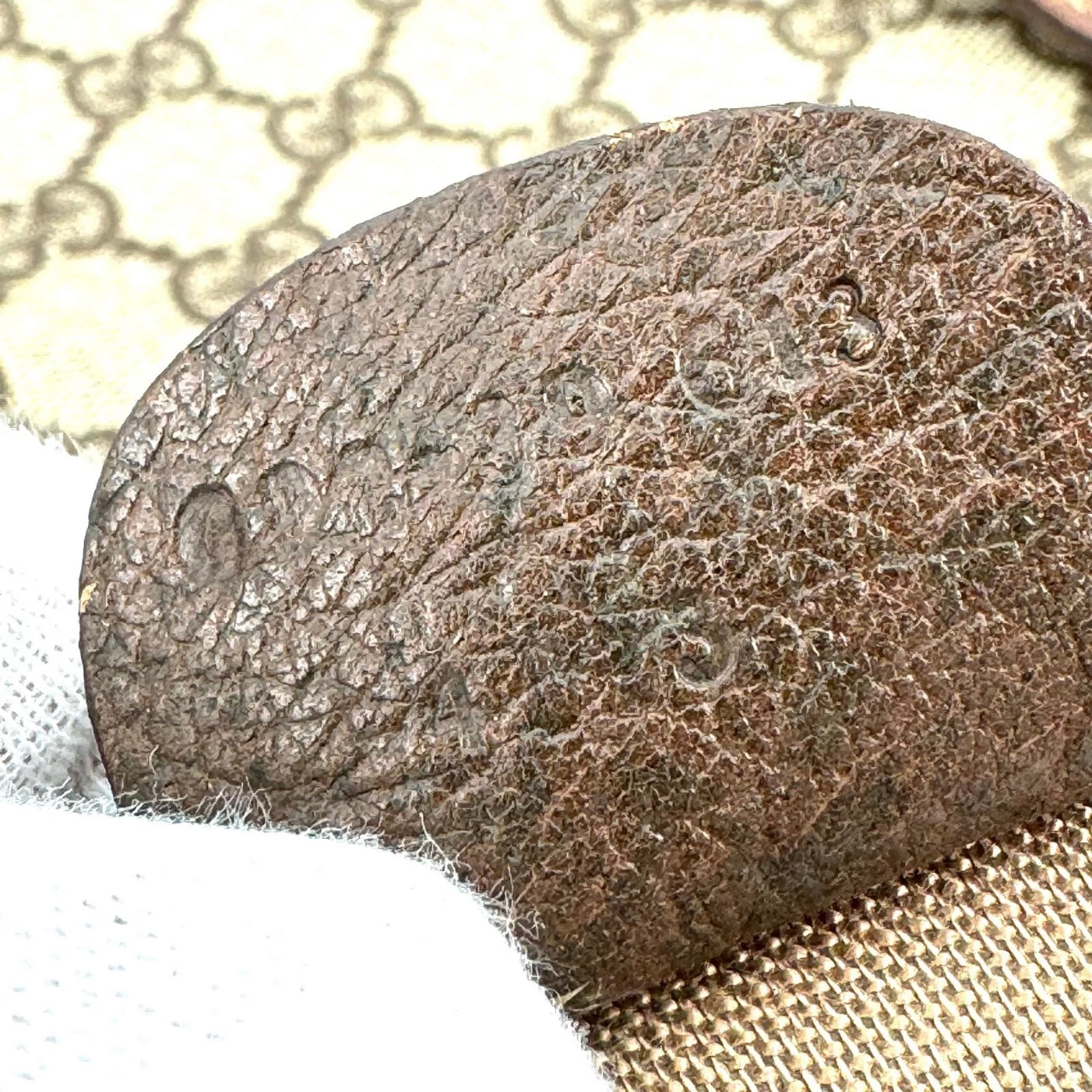 Gucci Tote Bag Sherry Line Supreme Brown