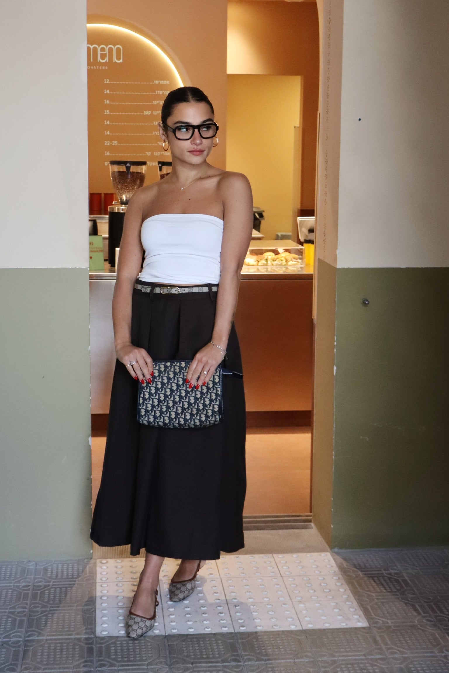 Dior Trotter Navy Clutch