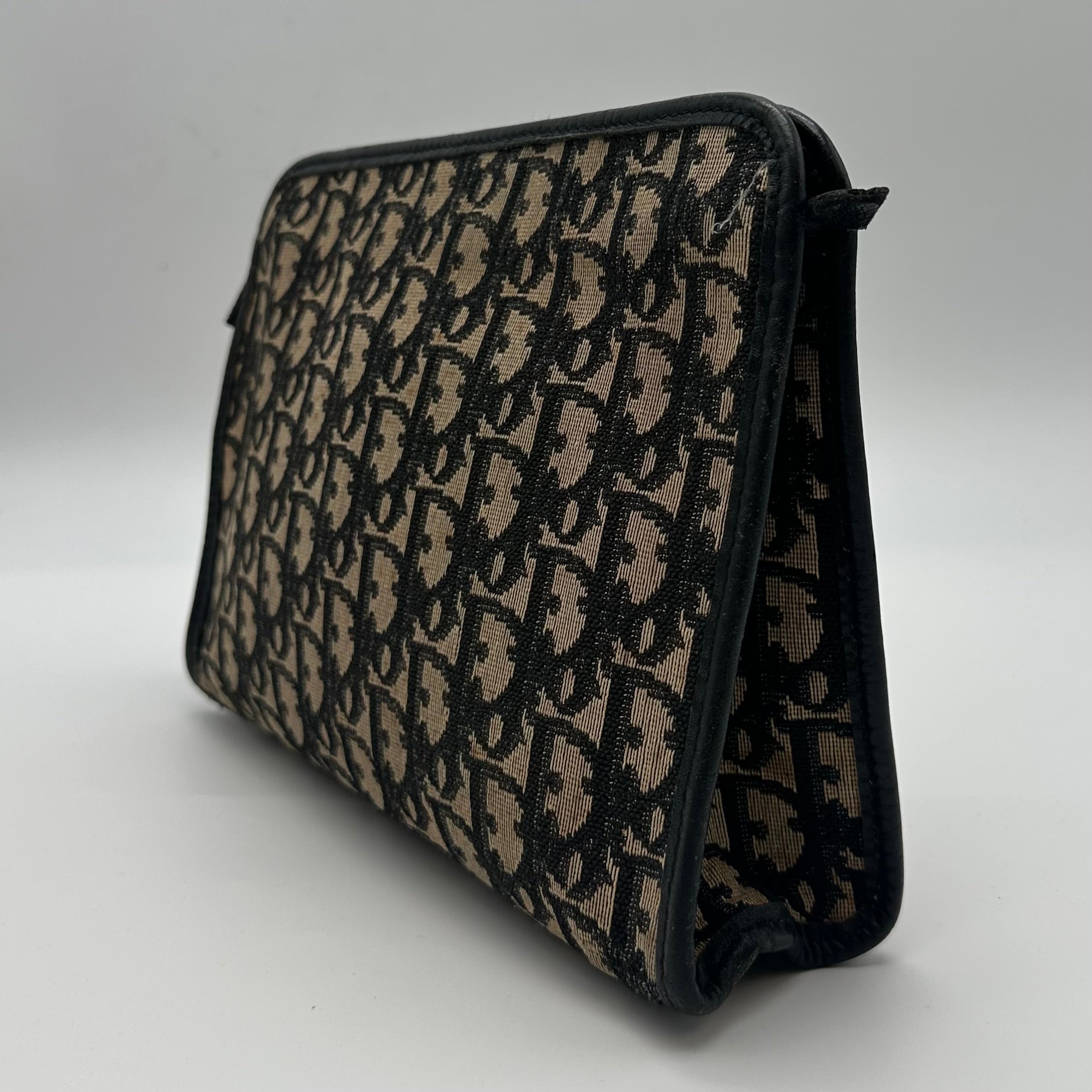 Dior Trotter Navy Clutch