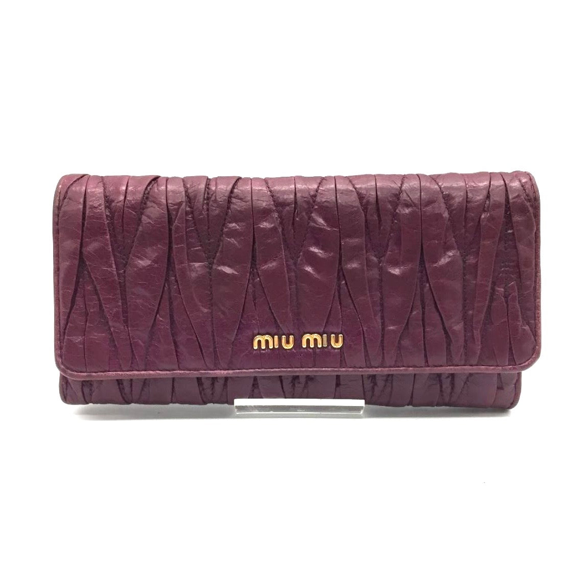 Miu Miu Croco Wallet