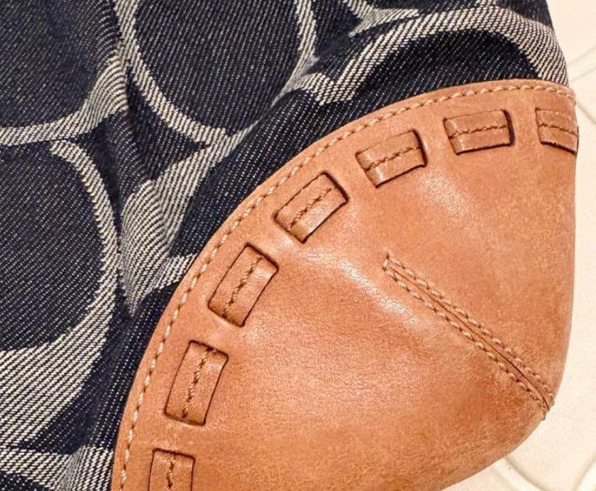 Coach Denim shoulder bag