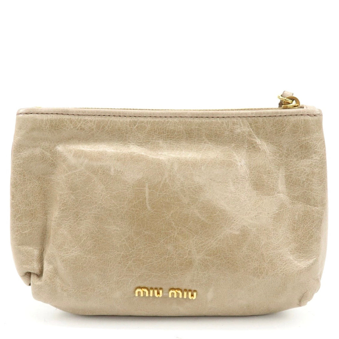 Miu Miu leather Clutch