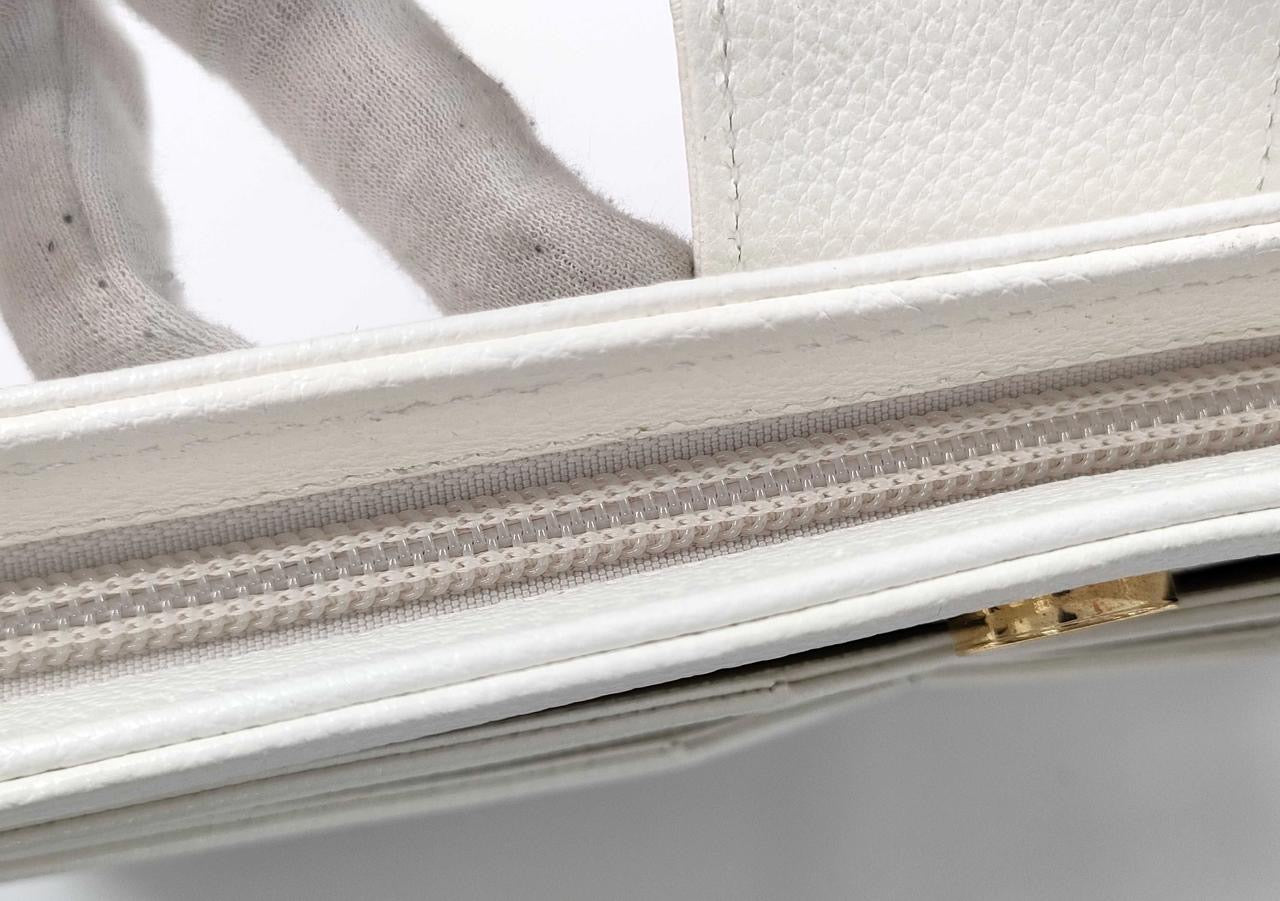 Saint Laurent White Vintage clutch