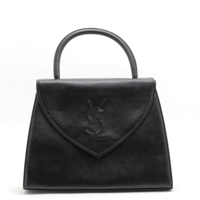 Yves Saint Laurent YSL Top Handle Handbag - Black, Leather