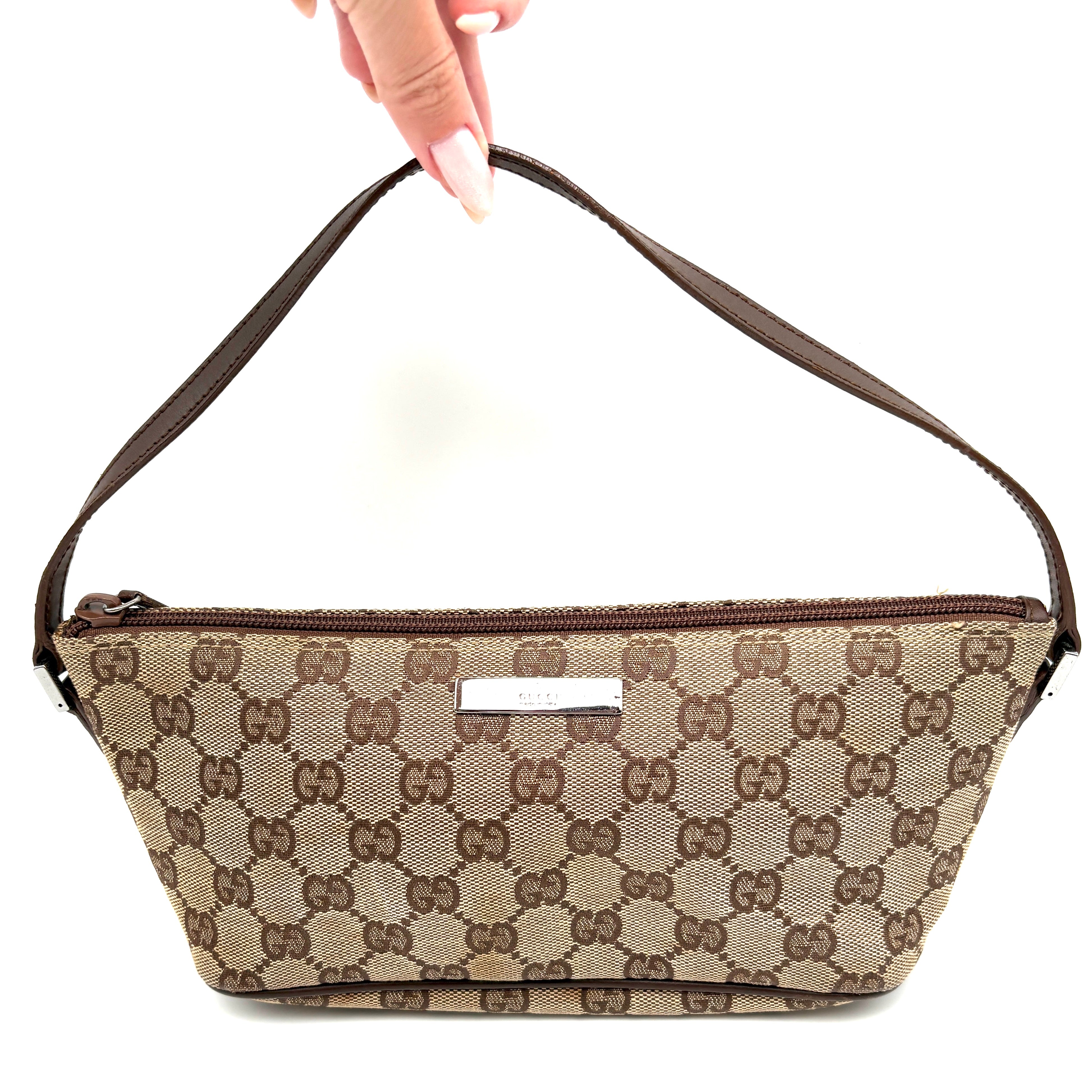 Gucci Boat Brown Bag