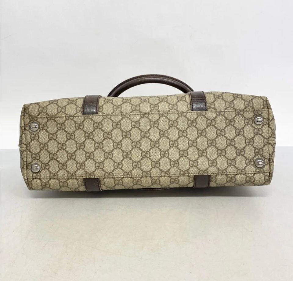 GUCCI GG SUPREME SHOULDER TOTE BAG