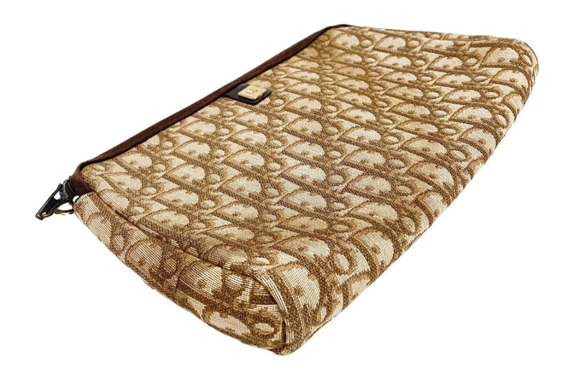 Dior vintage brown clutch