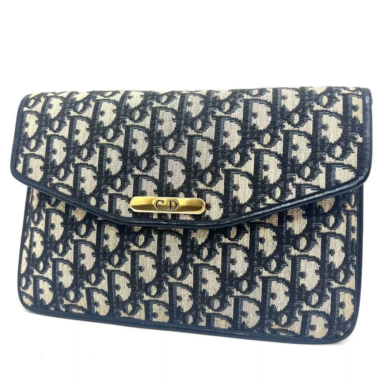 CHRISTIAN DIOR Trotter Clutch Bag
