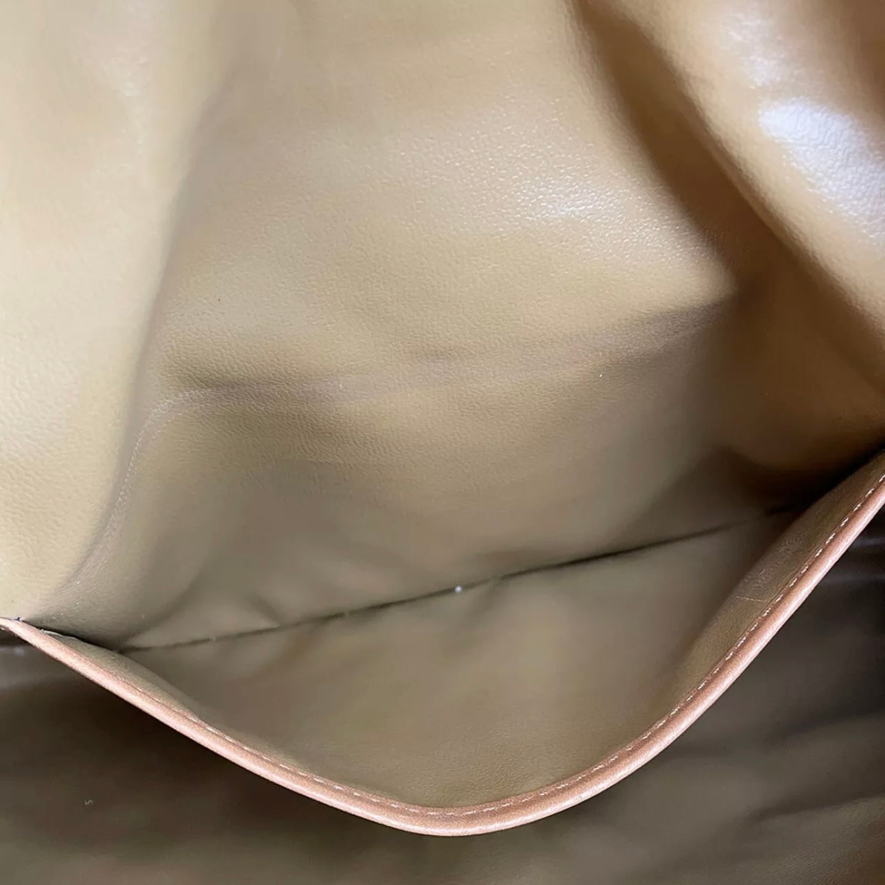 Macadam Leather PVC clutch
