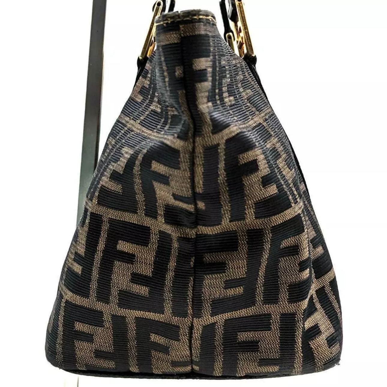 FENDI Zucca Pattern Handbag