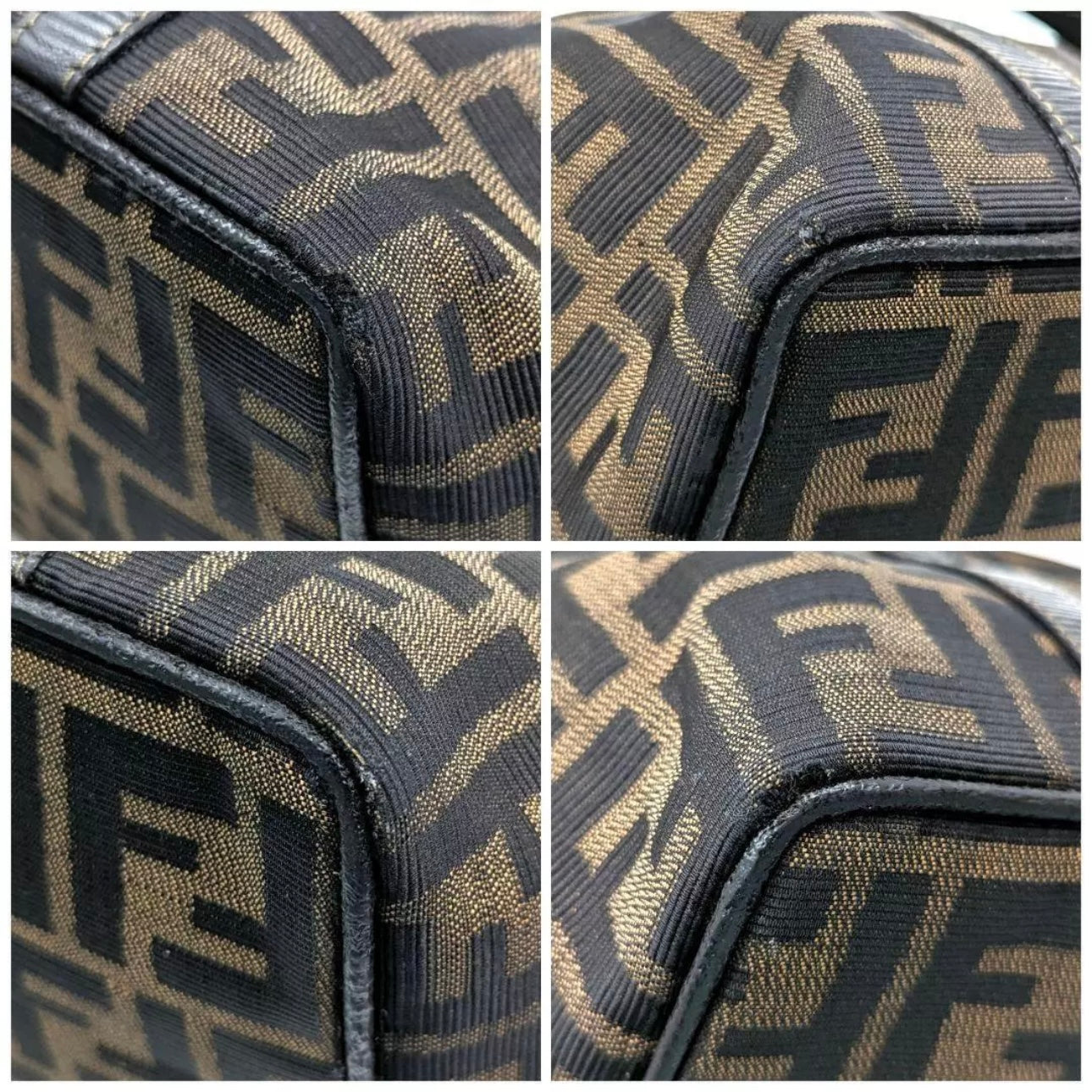 FENDI Zucca Pattern Handbag