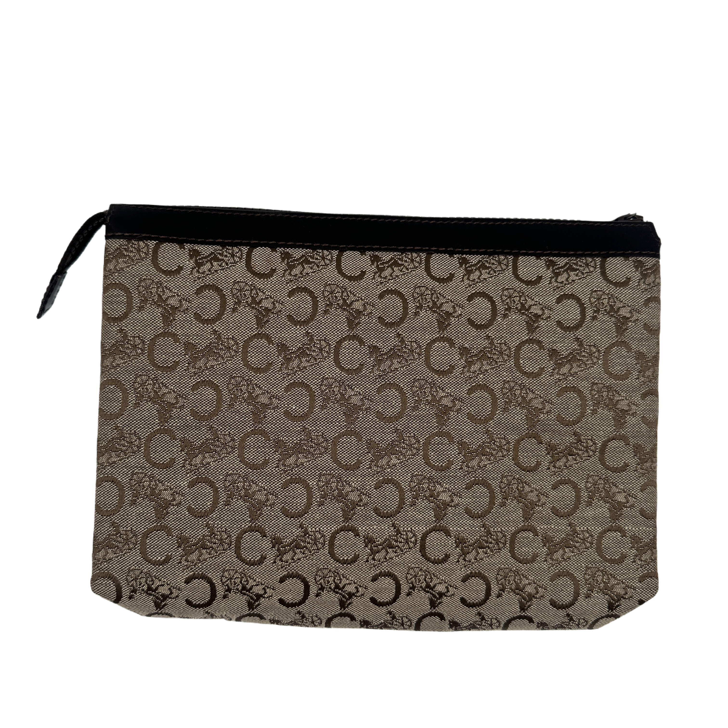 C Horse Carriage Clutch Bag
