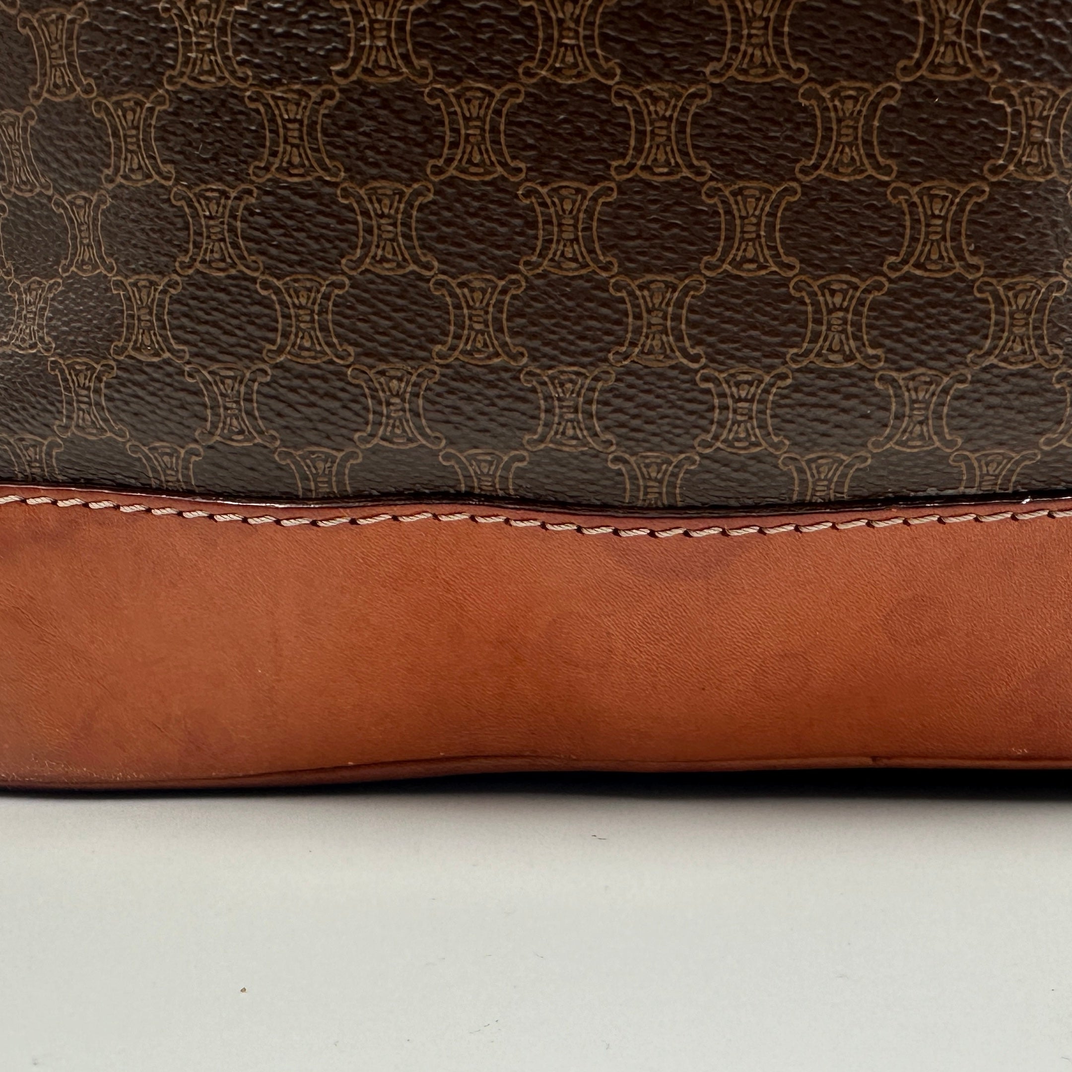 Macadam Bucket Shoulder Bag