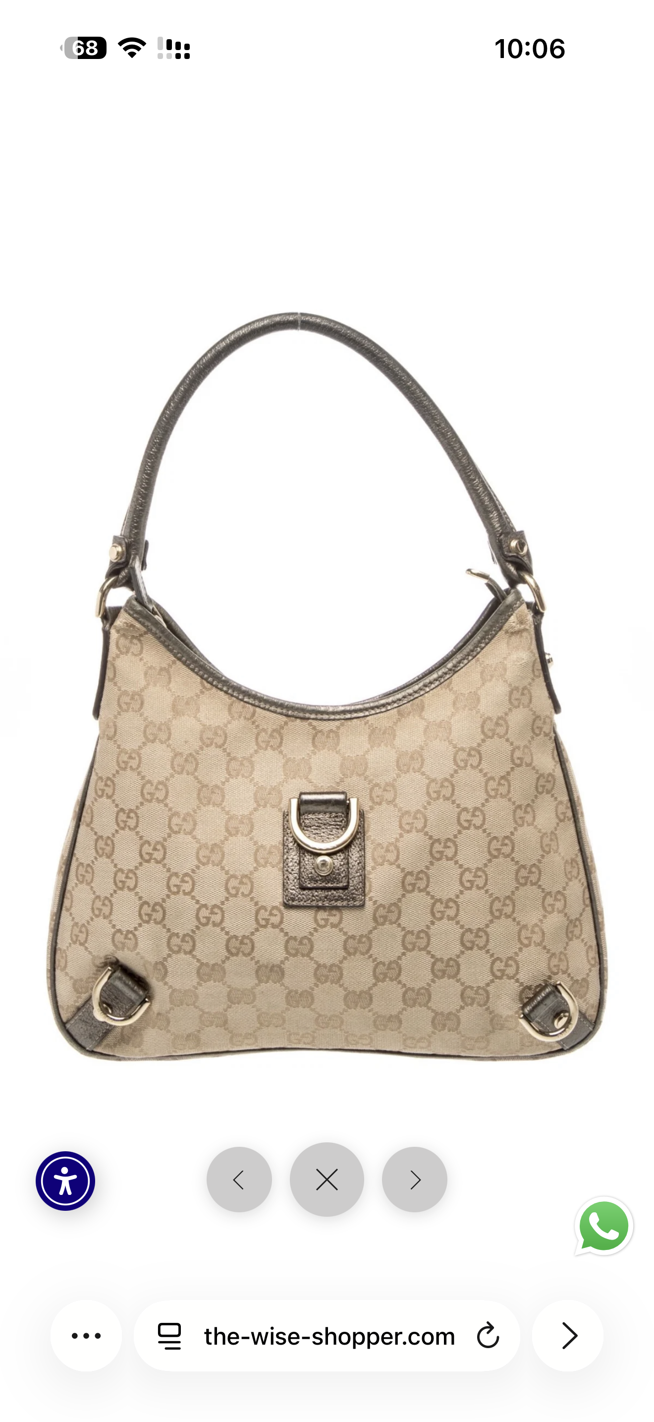 Gucci Abbey Hobo D-Ring