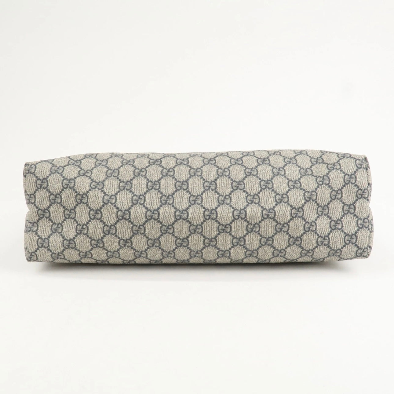 GUCCI GG Supreme Leather Tote Bag- Navy