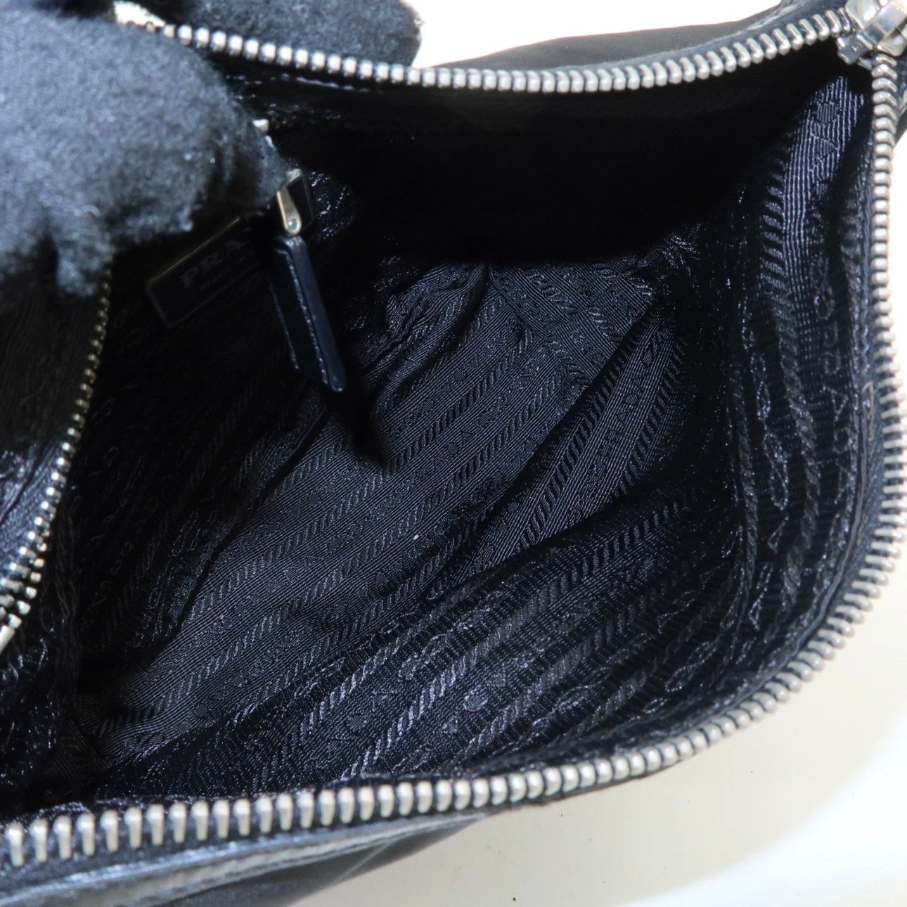 PRADA Shoulder Bag - Black, Nylon