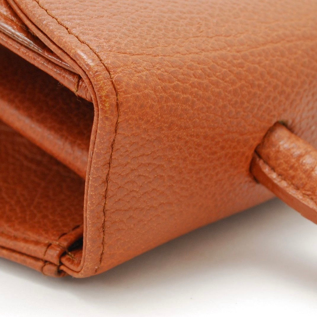 Saint Laurent Stitch Cassandra Handbag - Brown, Leather