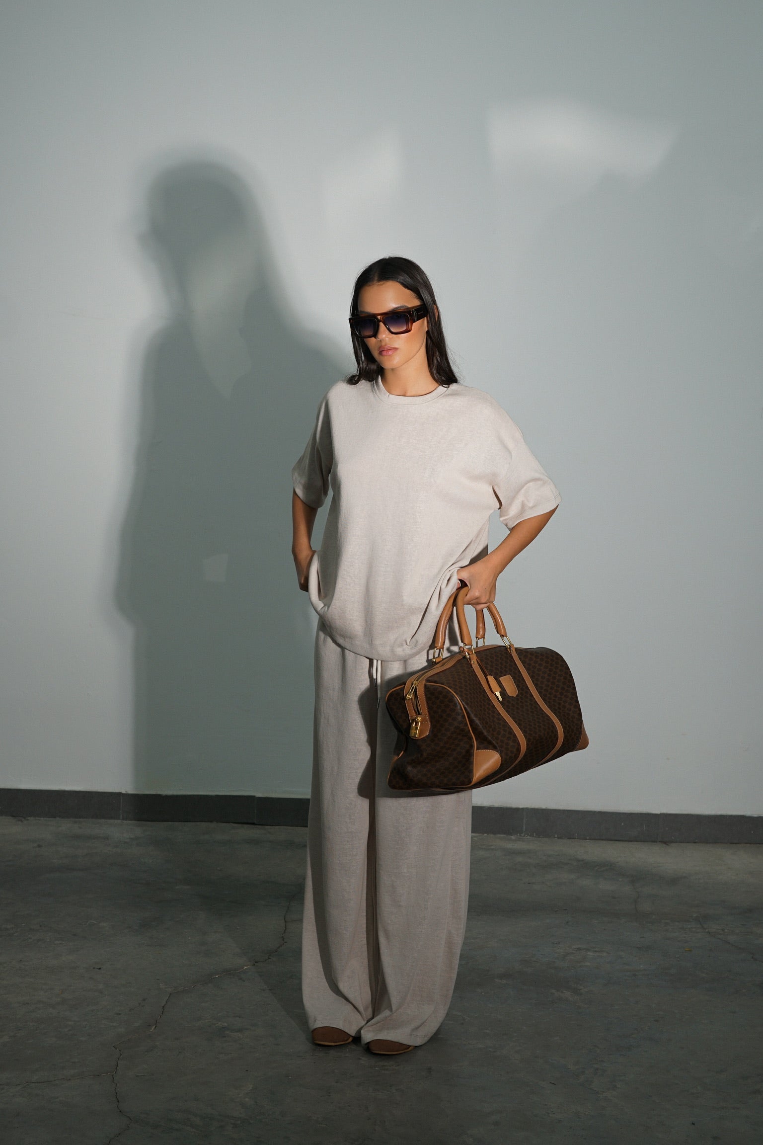 Celine Macadam Boston Bag