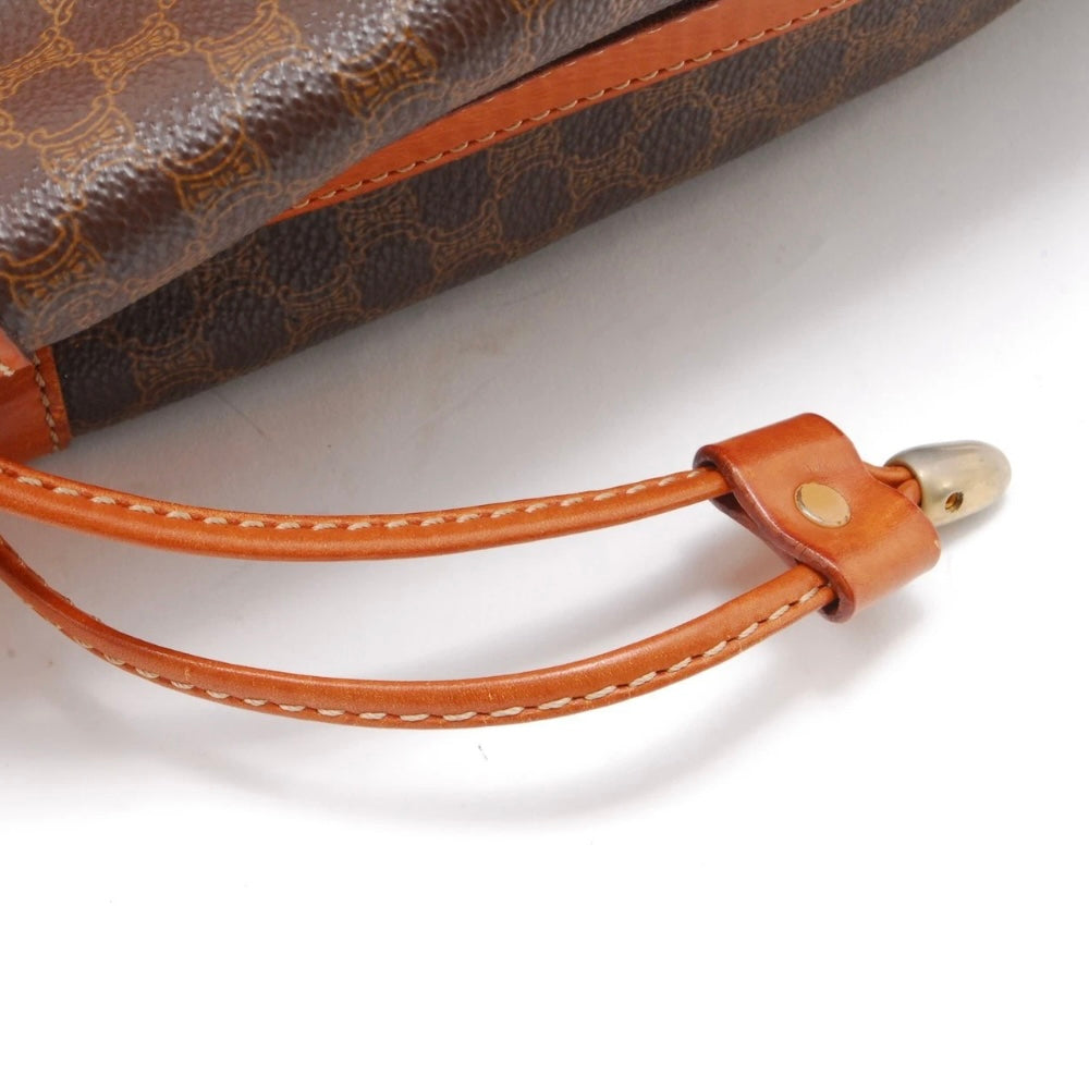 Celine Macadam Shoulder Bag Bucket Crossbody with wallet
