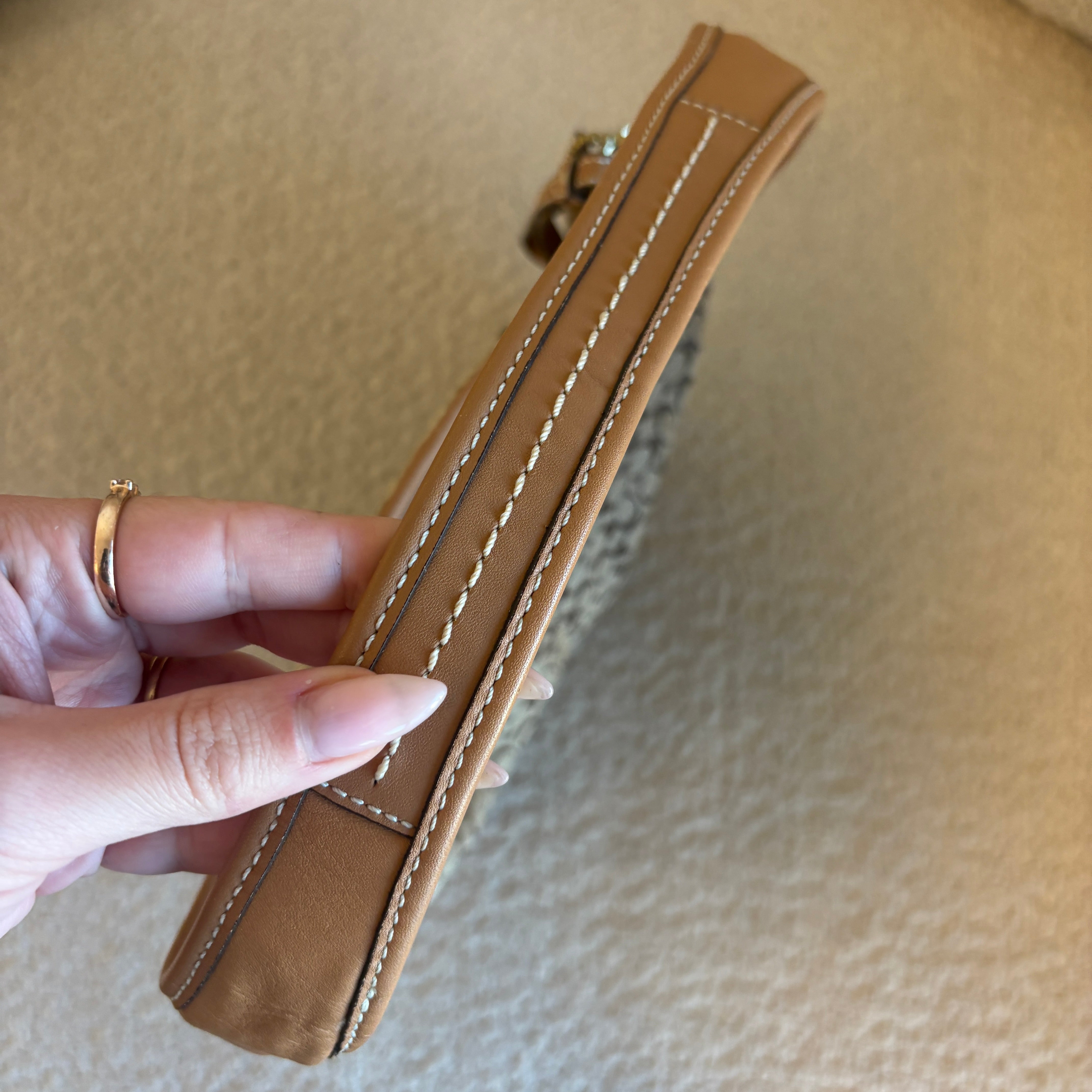 Coach Signature brown bag