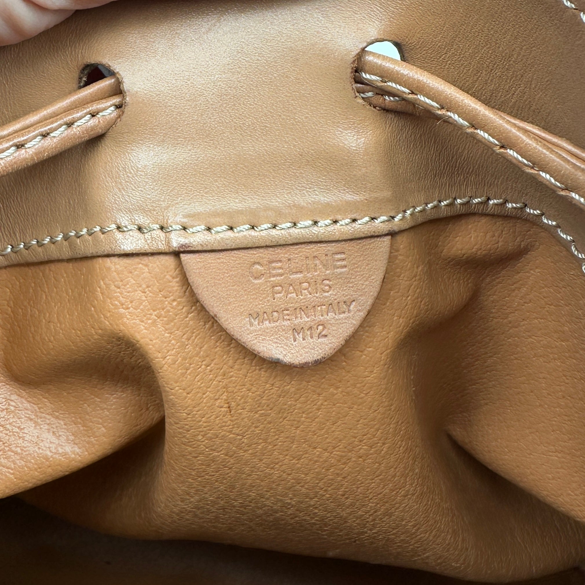Shoulder Bag Macadam Leather Brown