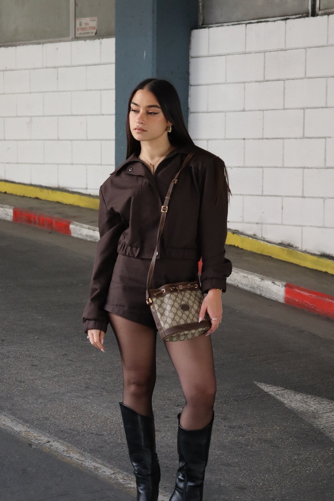 Gucci Mini GG Supreme Shoulder Bag