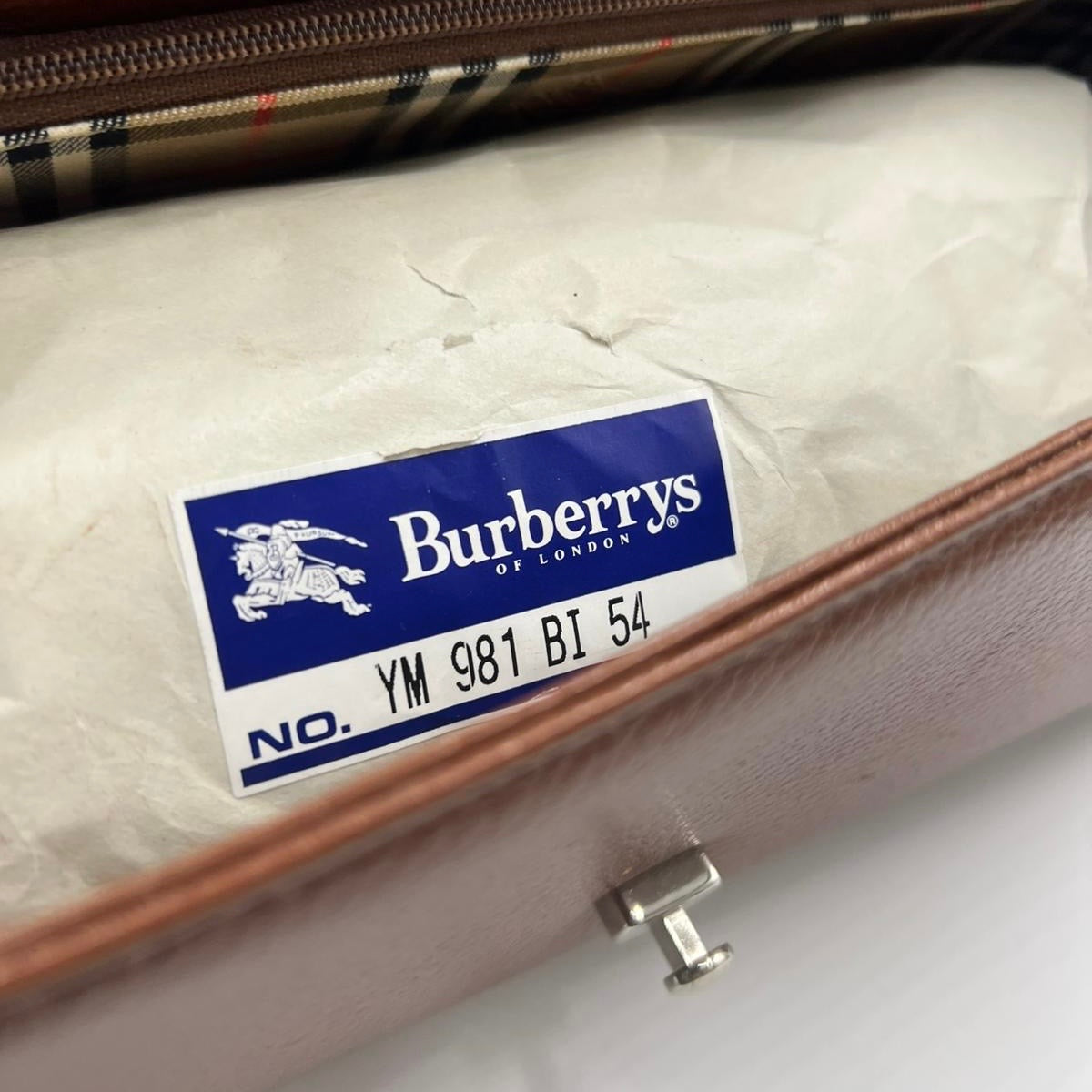 Burberry Leather Hand Bag