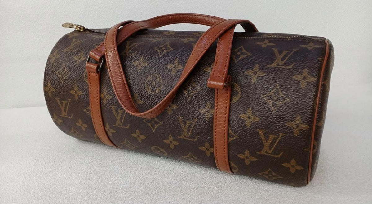 Louis Vuitton Monogram Papillon 30 Hand Bag - Brown, Monogram Canvas, Nume Leather