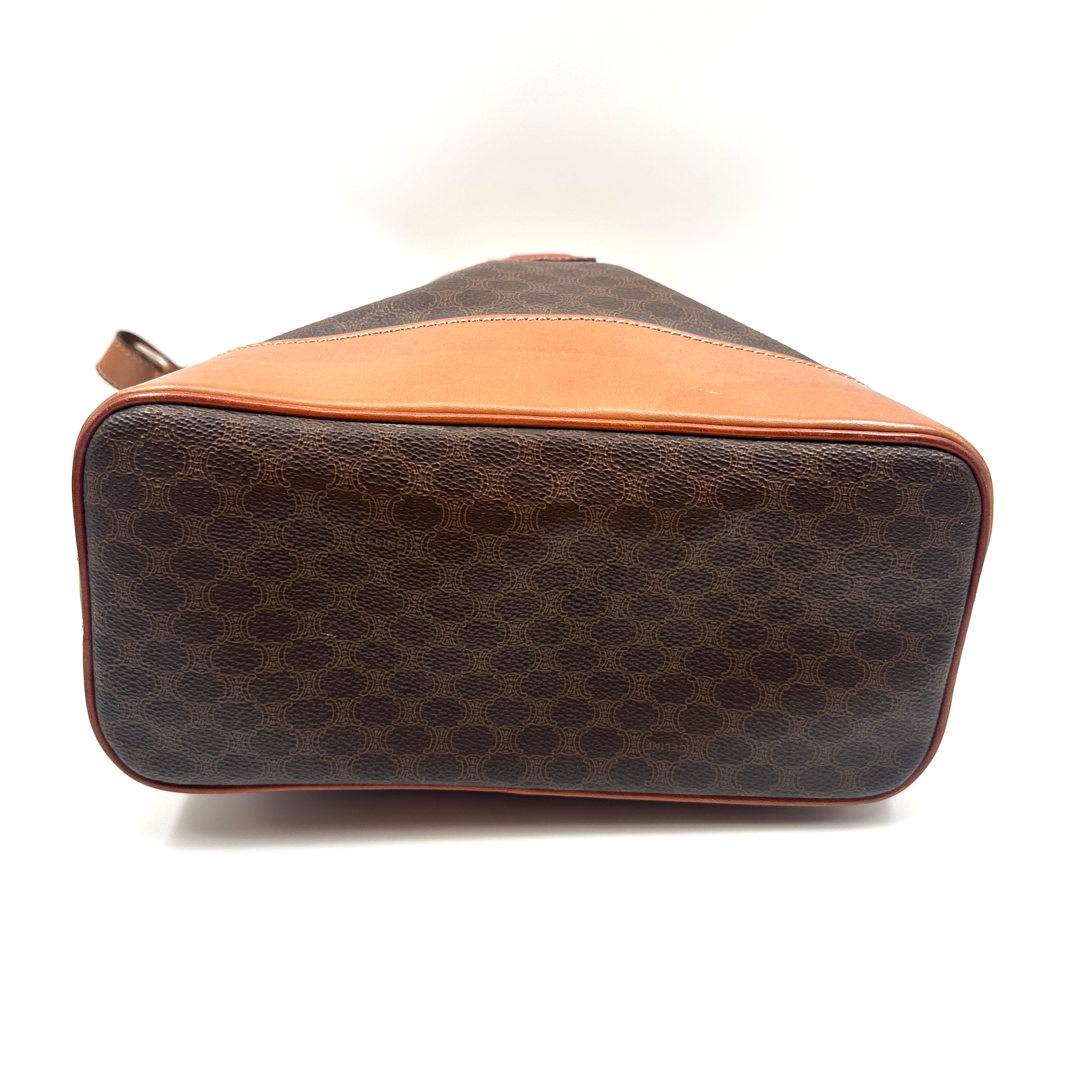 Shoulder Bag Macadam Leather Brown