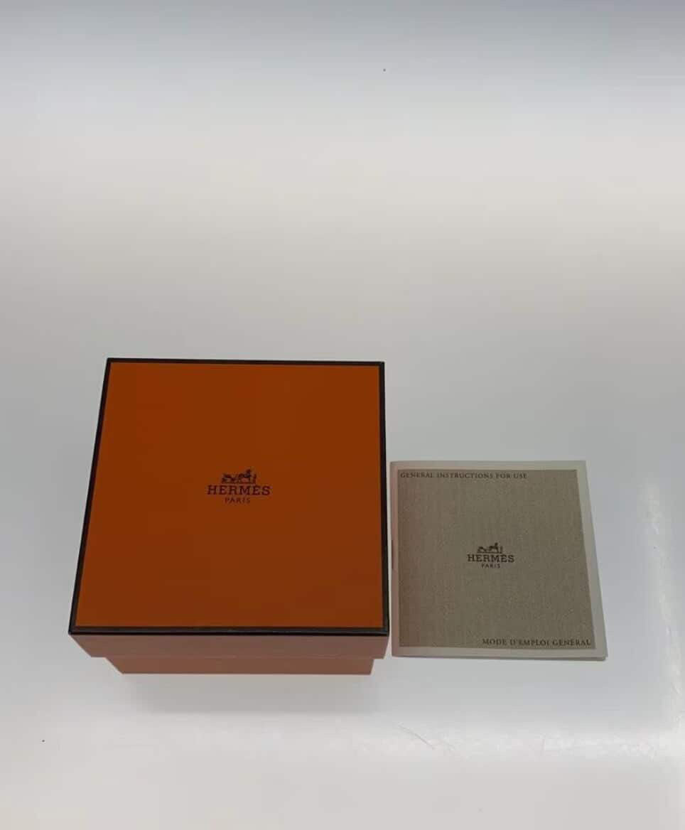 Hermès Clipper CL4 220 Watch - White, Stainless Steel