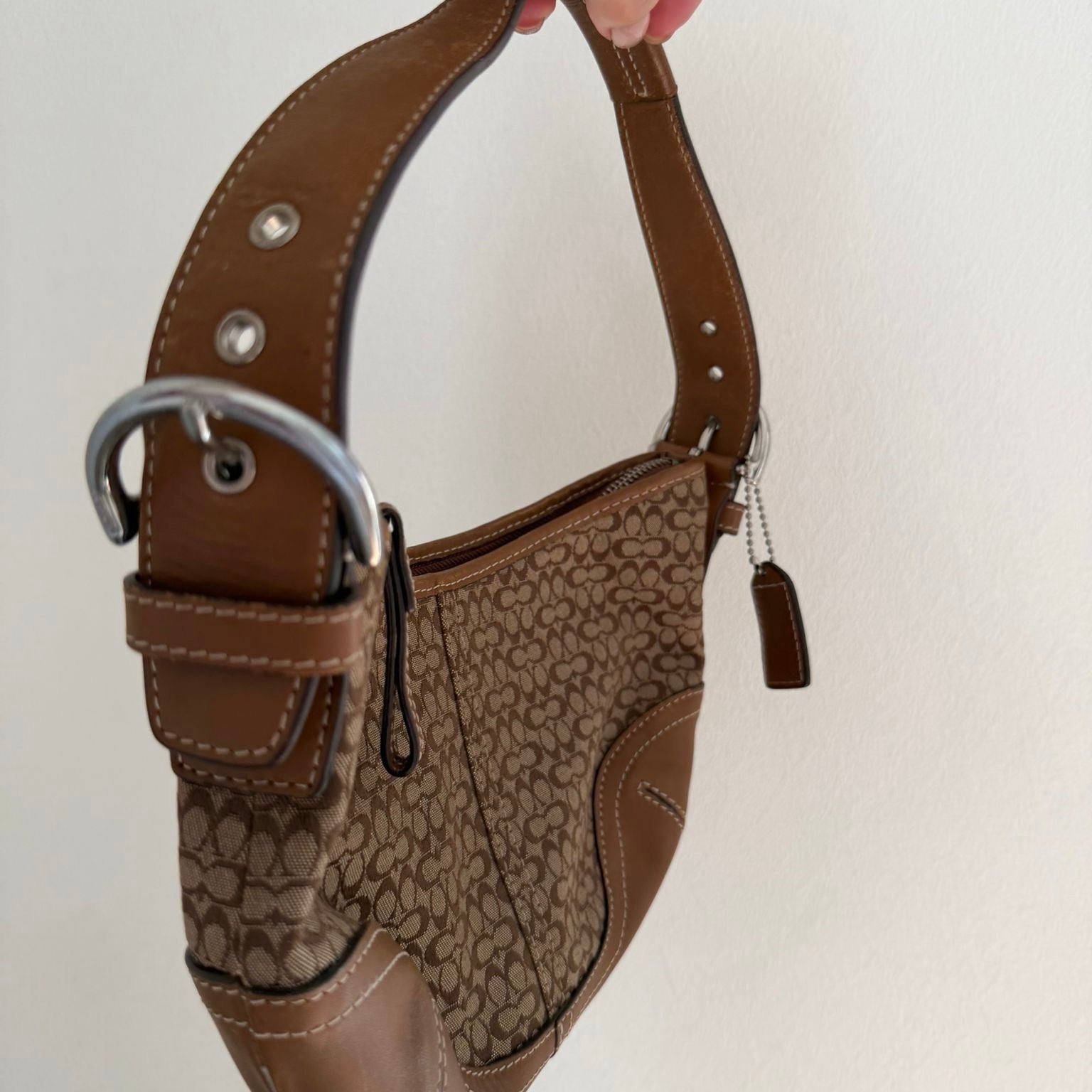 Coach Signature Brown bag
