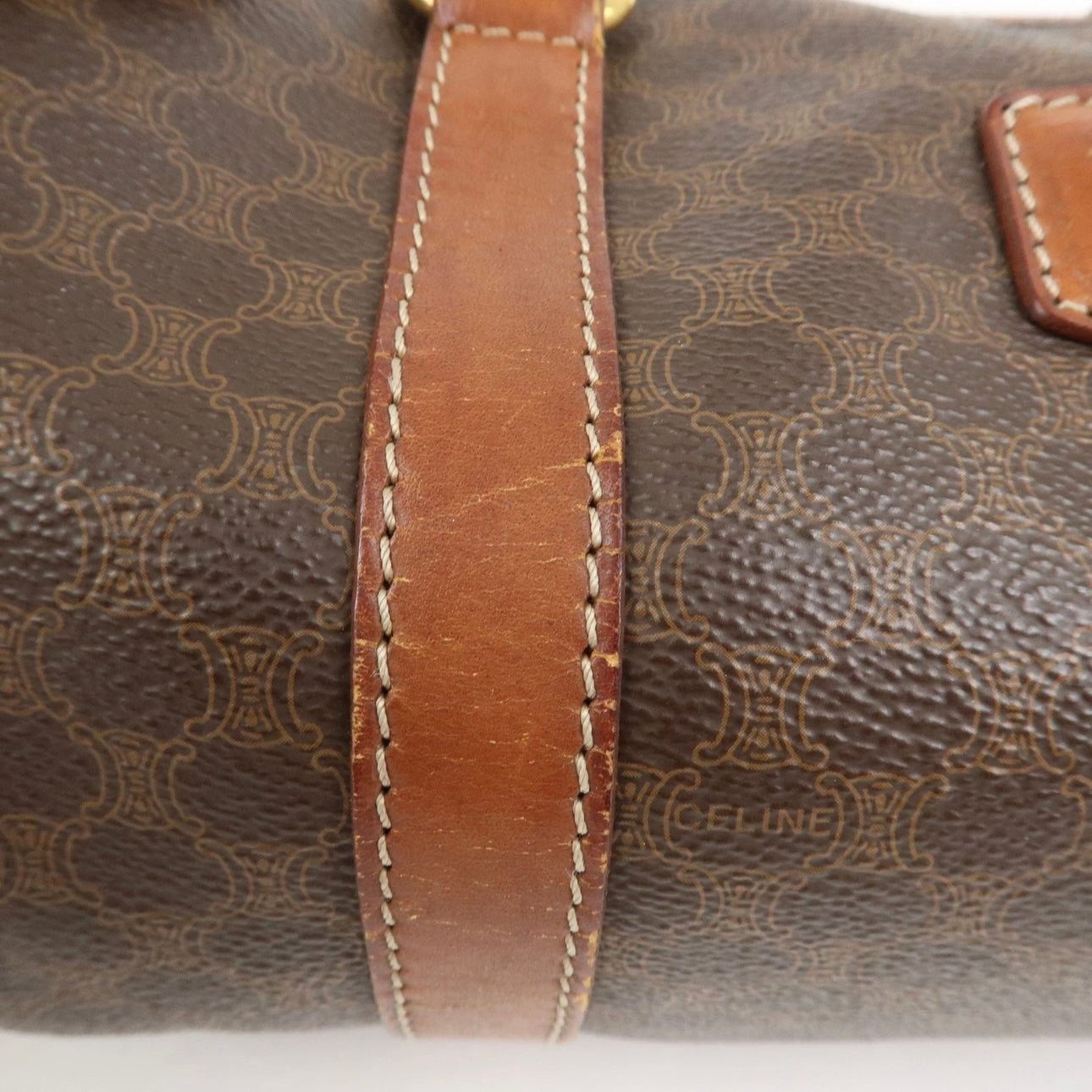 CELINE Macadam Shoulder Bag