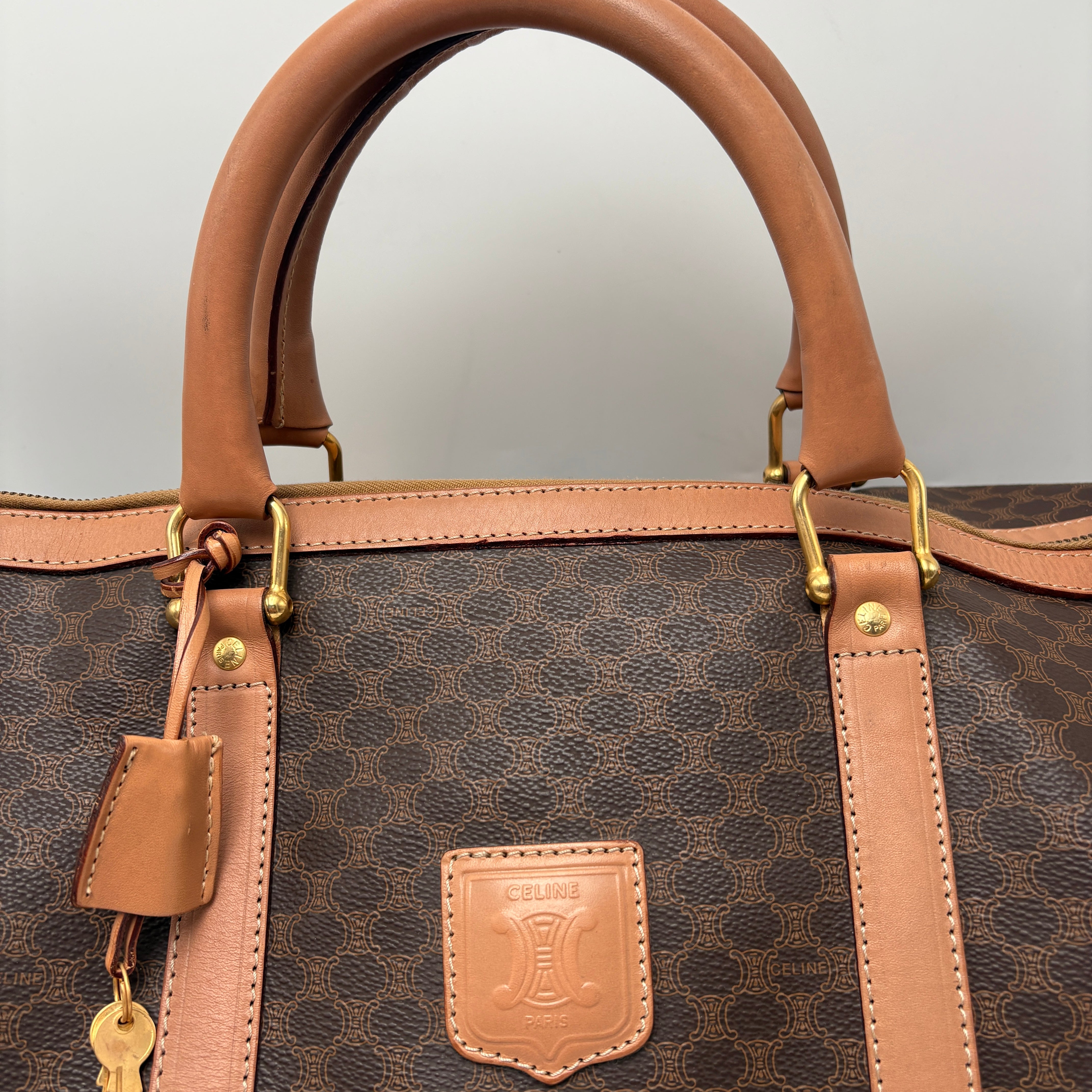 Celine Macadam Boston Bag
