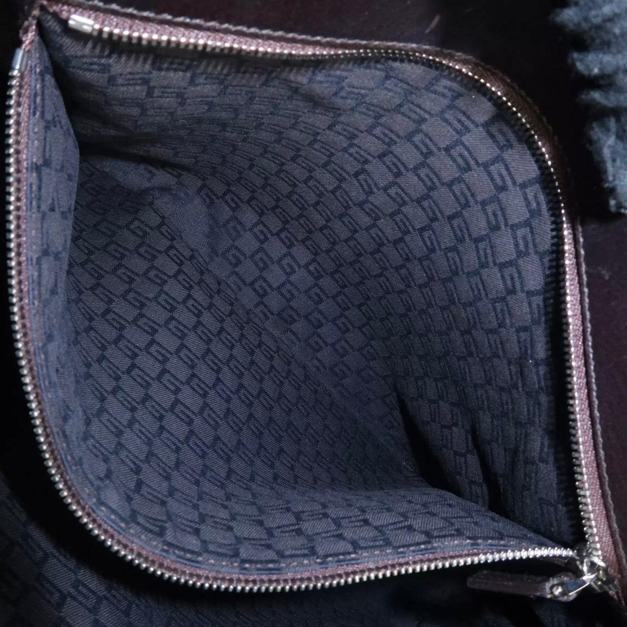 Sherry Interlocking G Canvas Leather