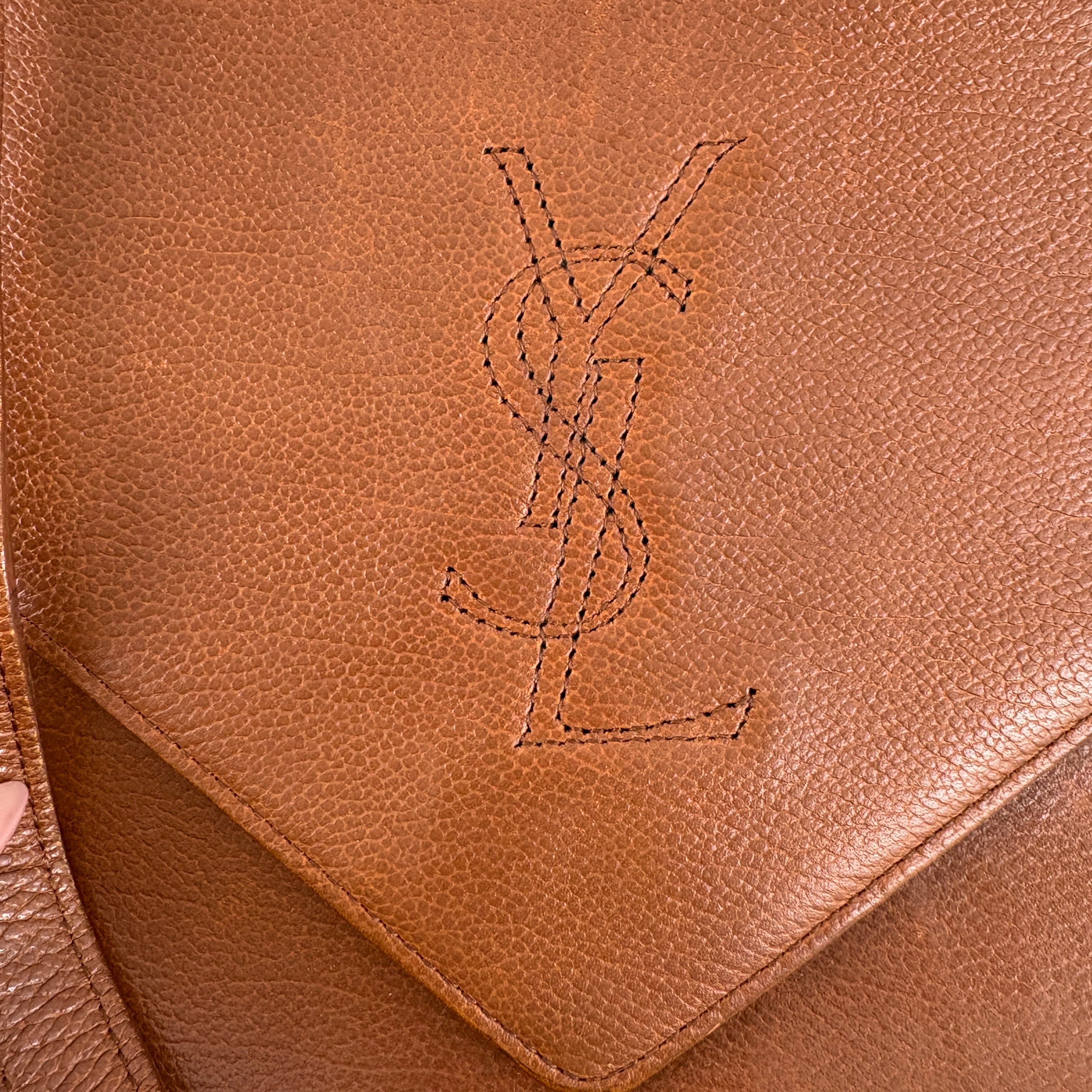 Saint Laurent Vintage Brown Bag