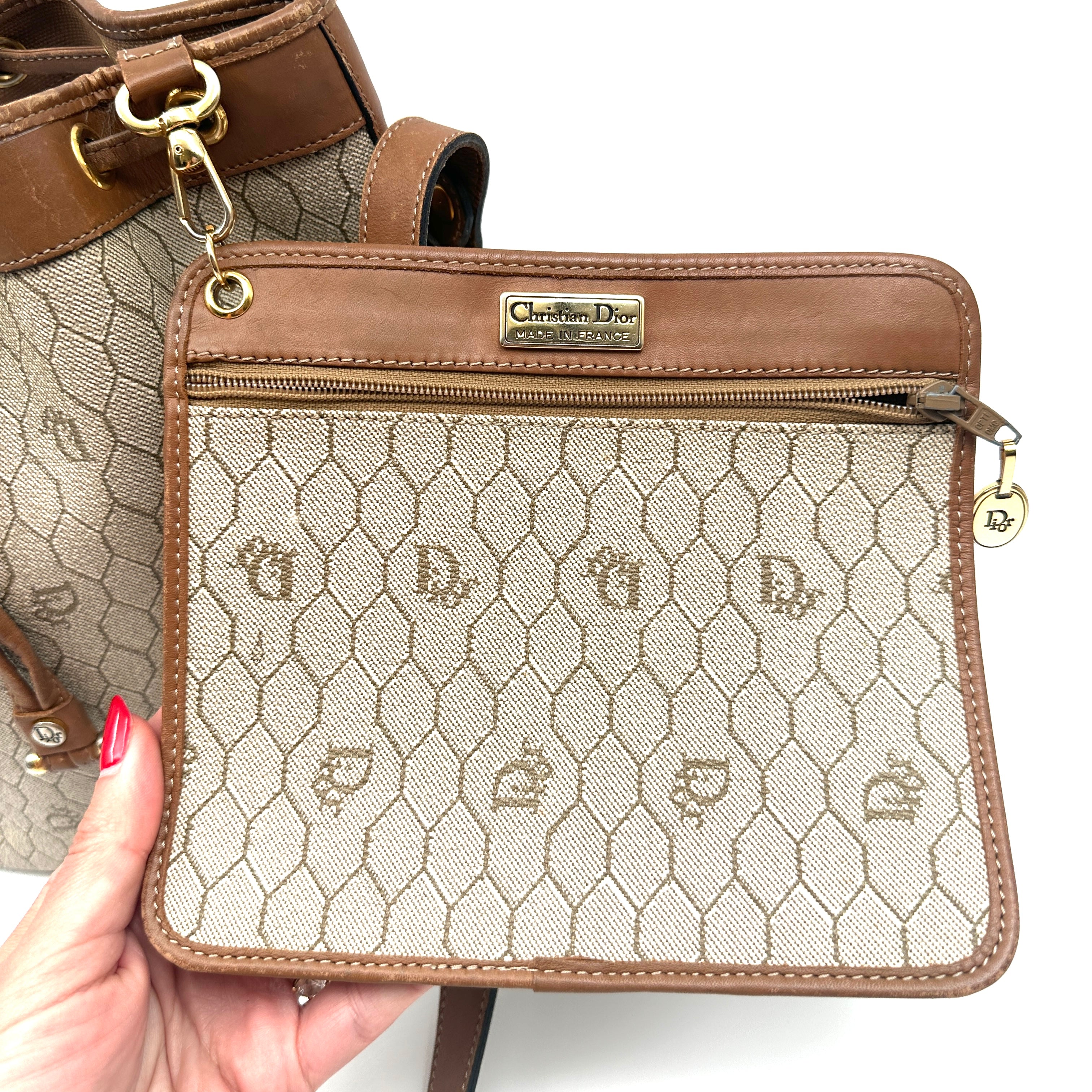 Honeycomb Shoulder Bag