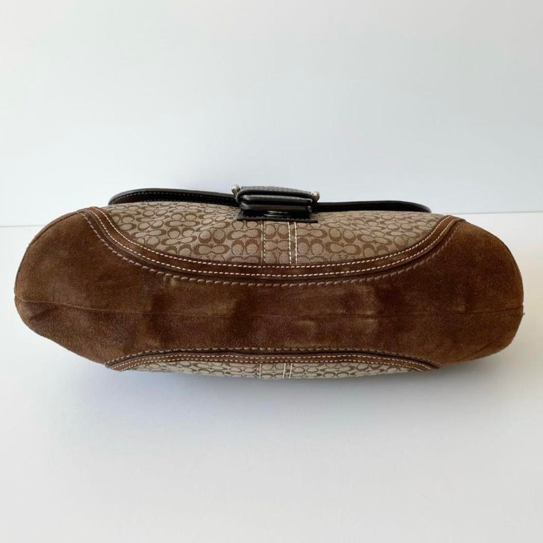 Coach Suede bag brown