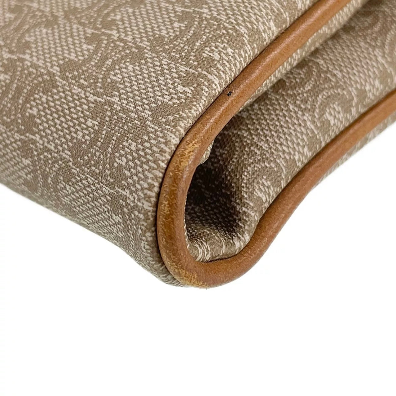 Macadam Leather PVC clutch