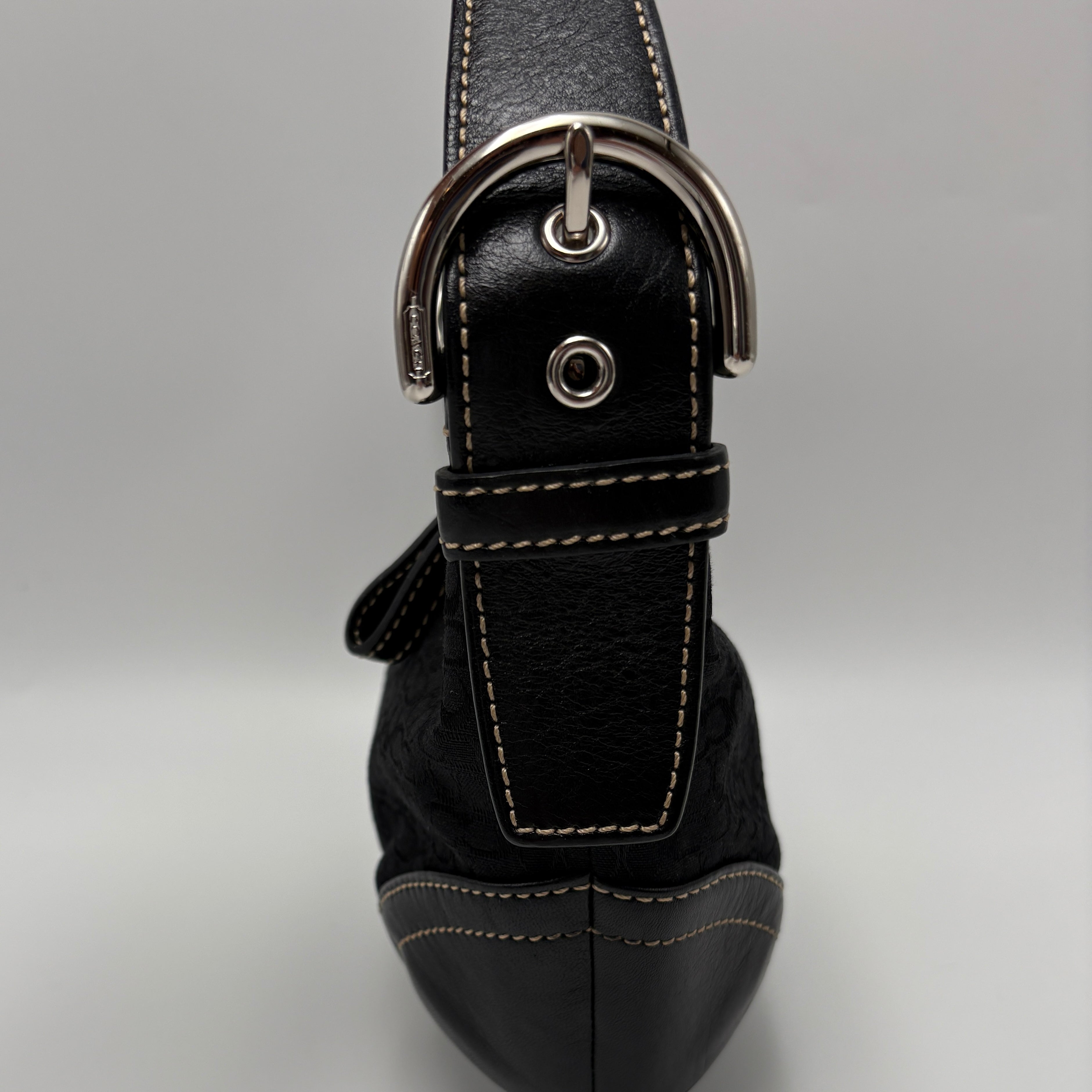 Coach signature shoulder bag