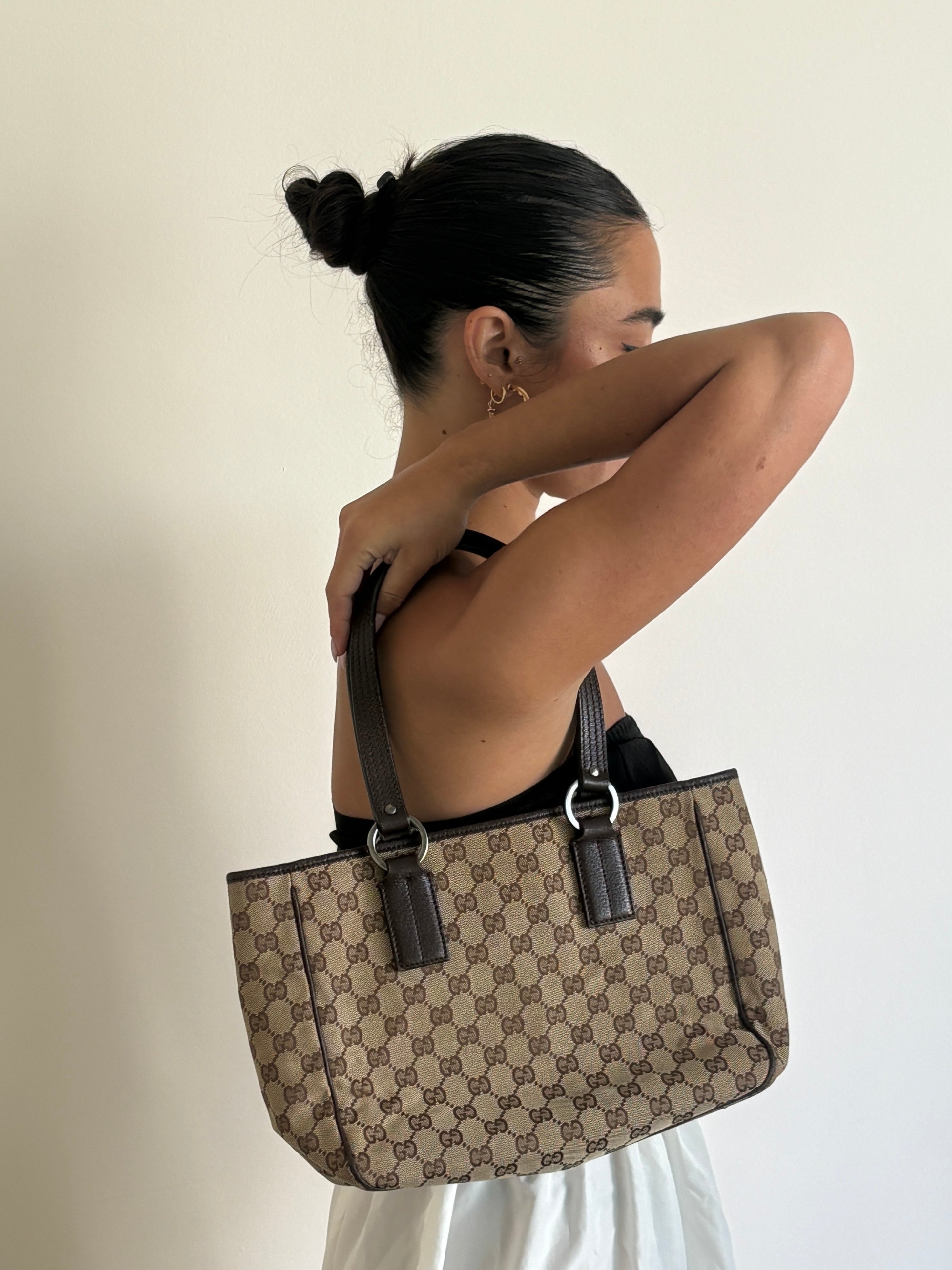 GUCCI GG Canvas Tote